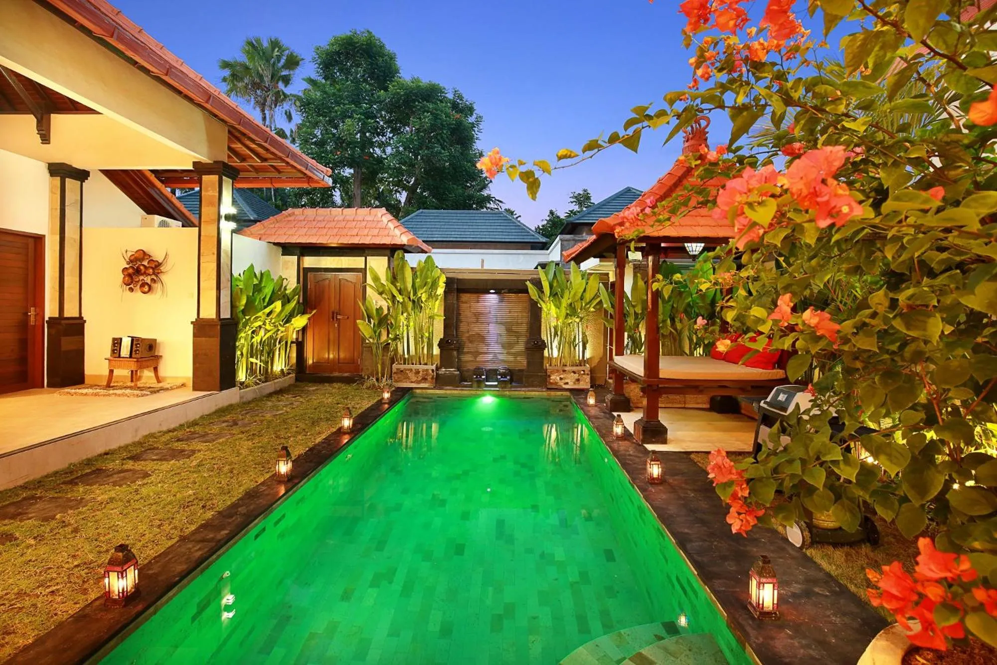 Swimming pool in De Liza Villa Seminyak Beachside By Bali Asia Villa