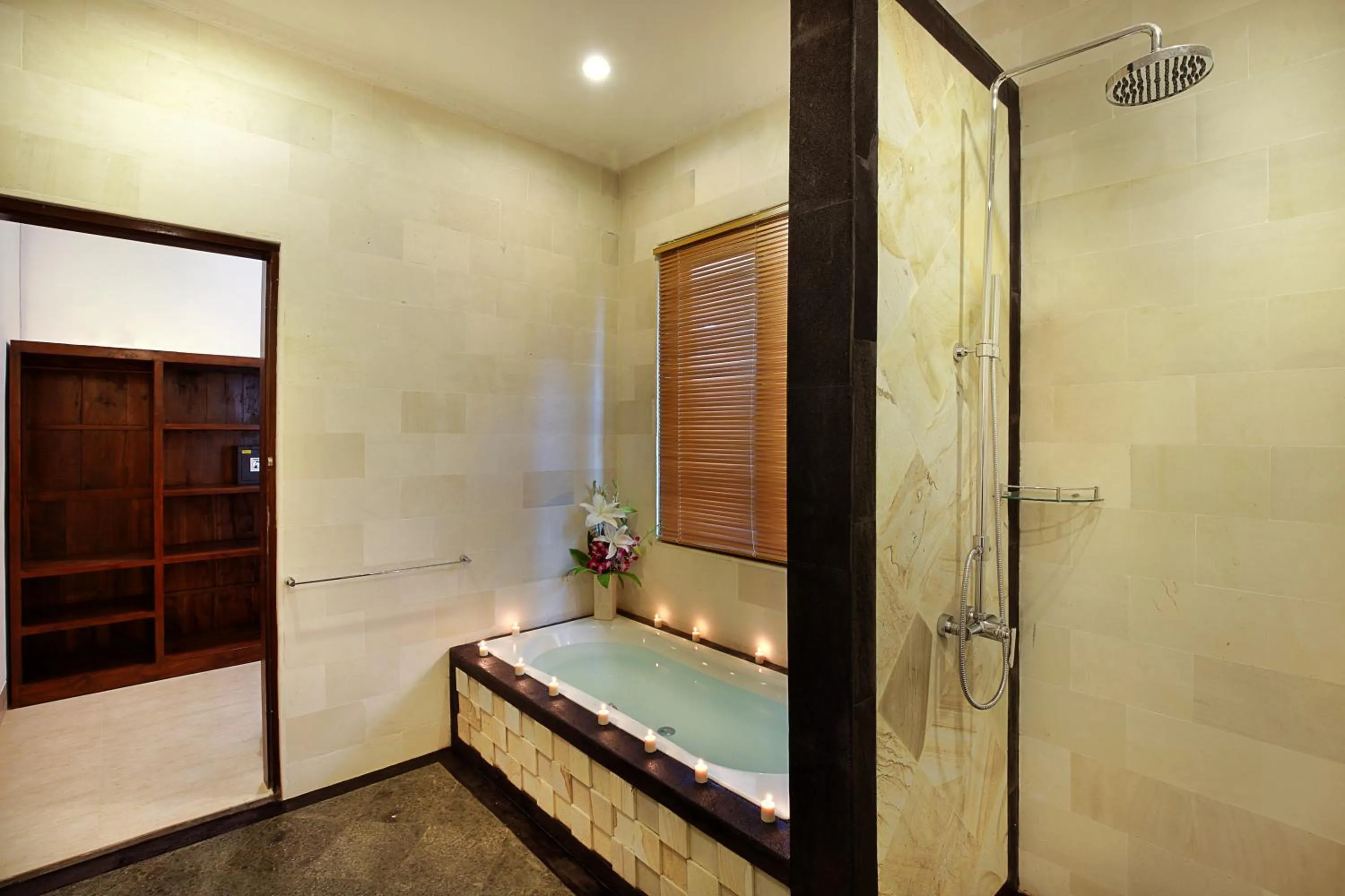 Bathroom in De Liza Villa Seminyak Beachside By Bali Asia Villa