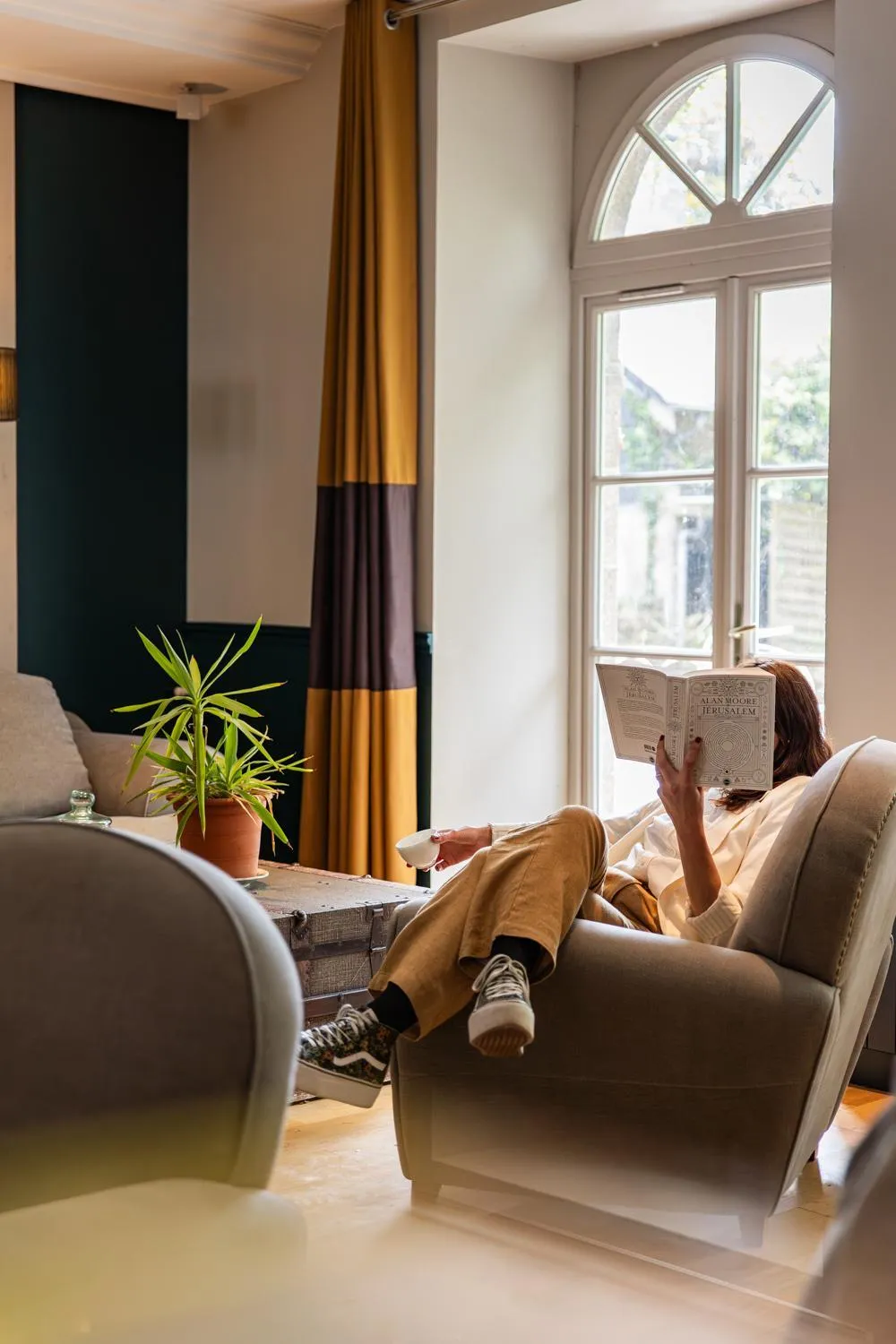 Living room in Hôtel Le D'Avaugour