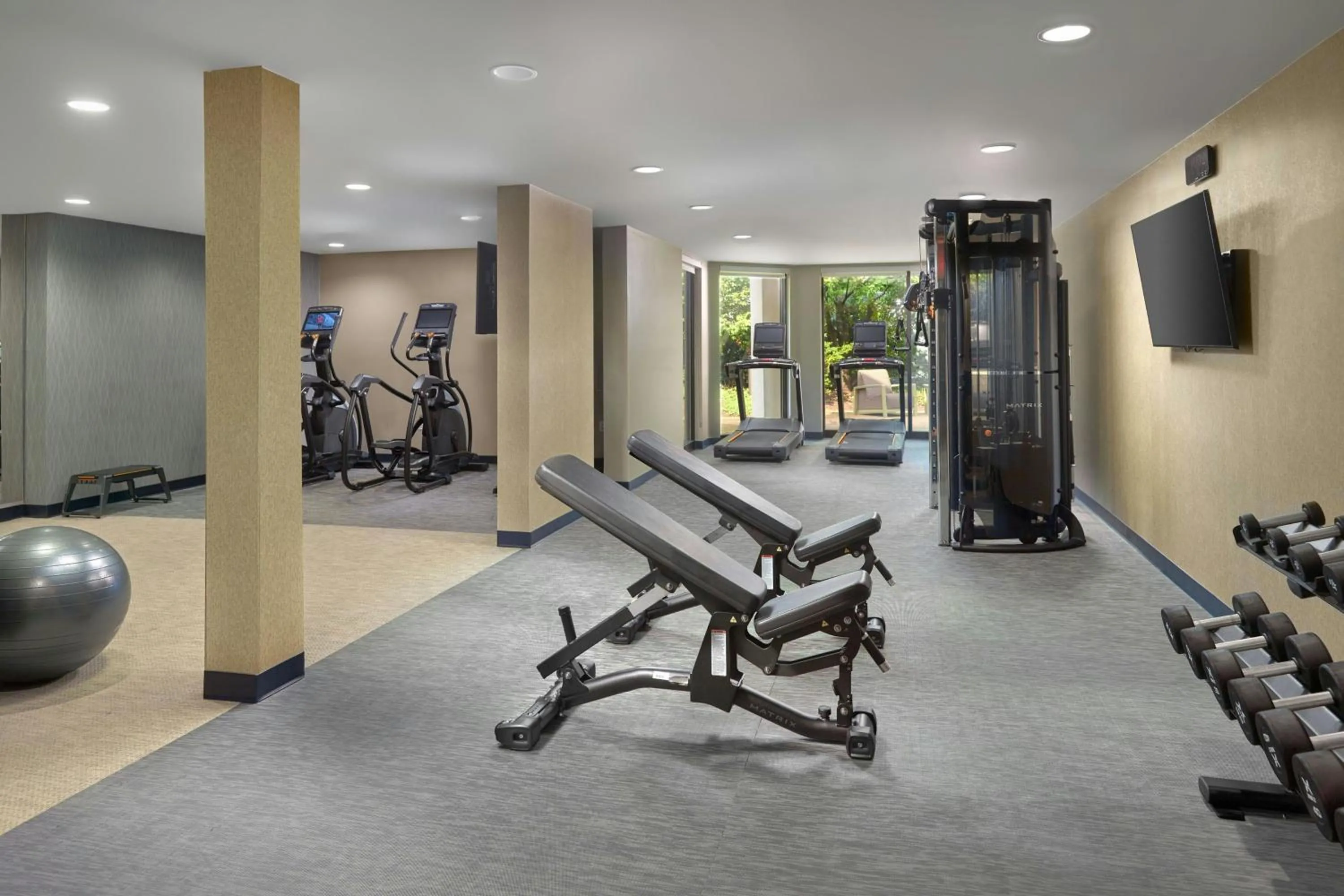Fitness centre/facilities in Courtyard by Marriott Frederick