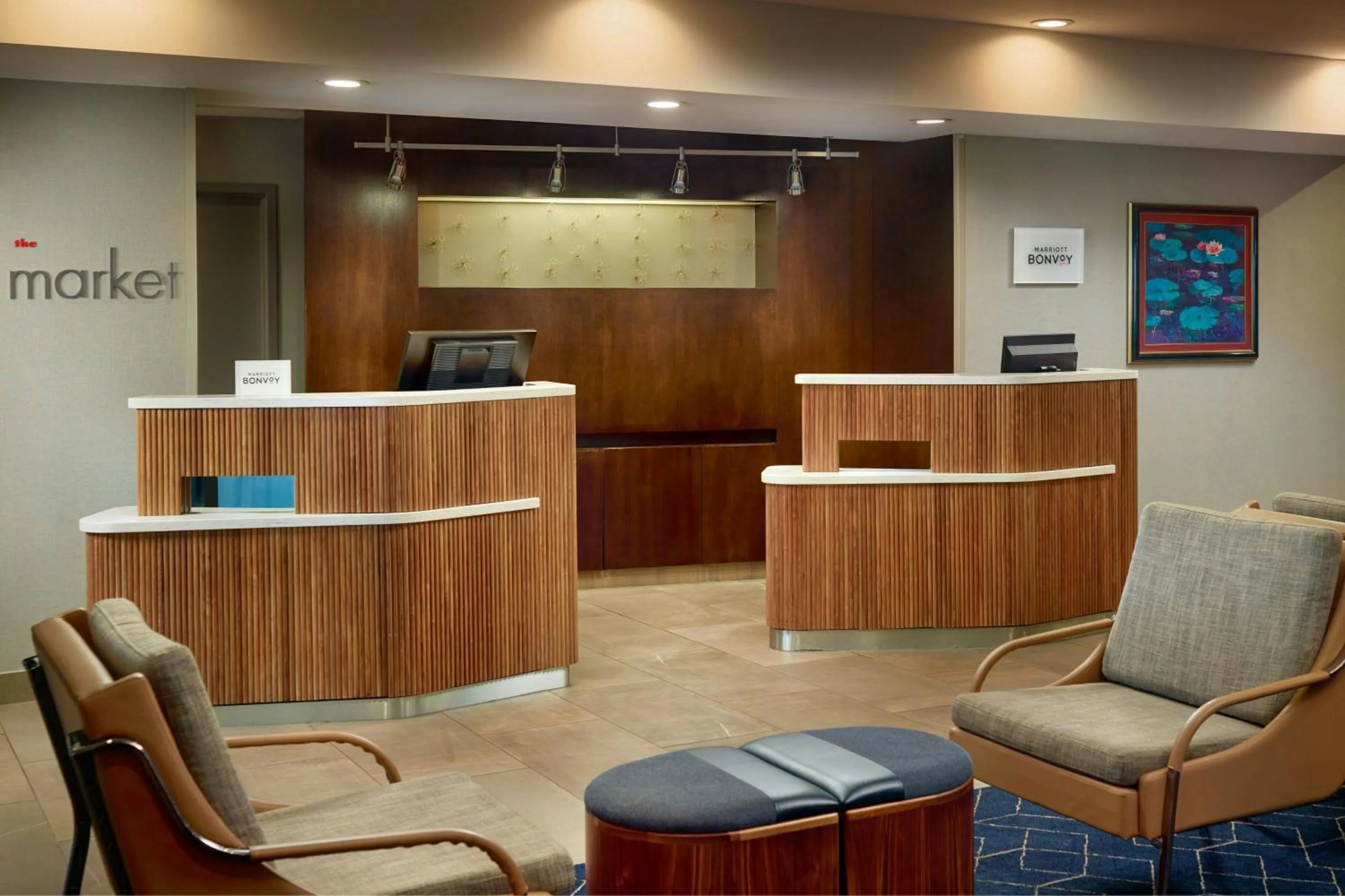 Lobby or reception in Courtyard by Marriott Frederick