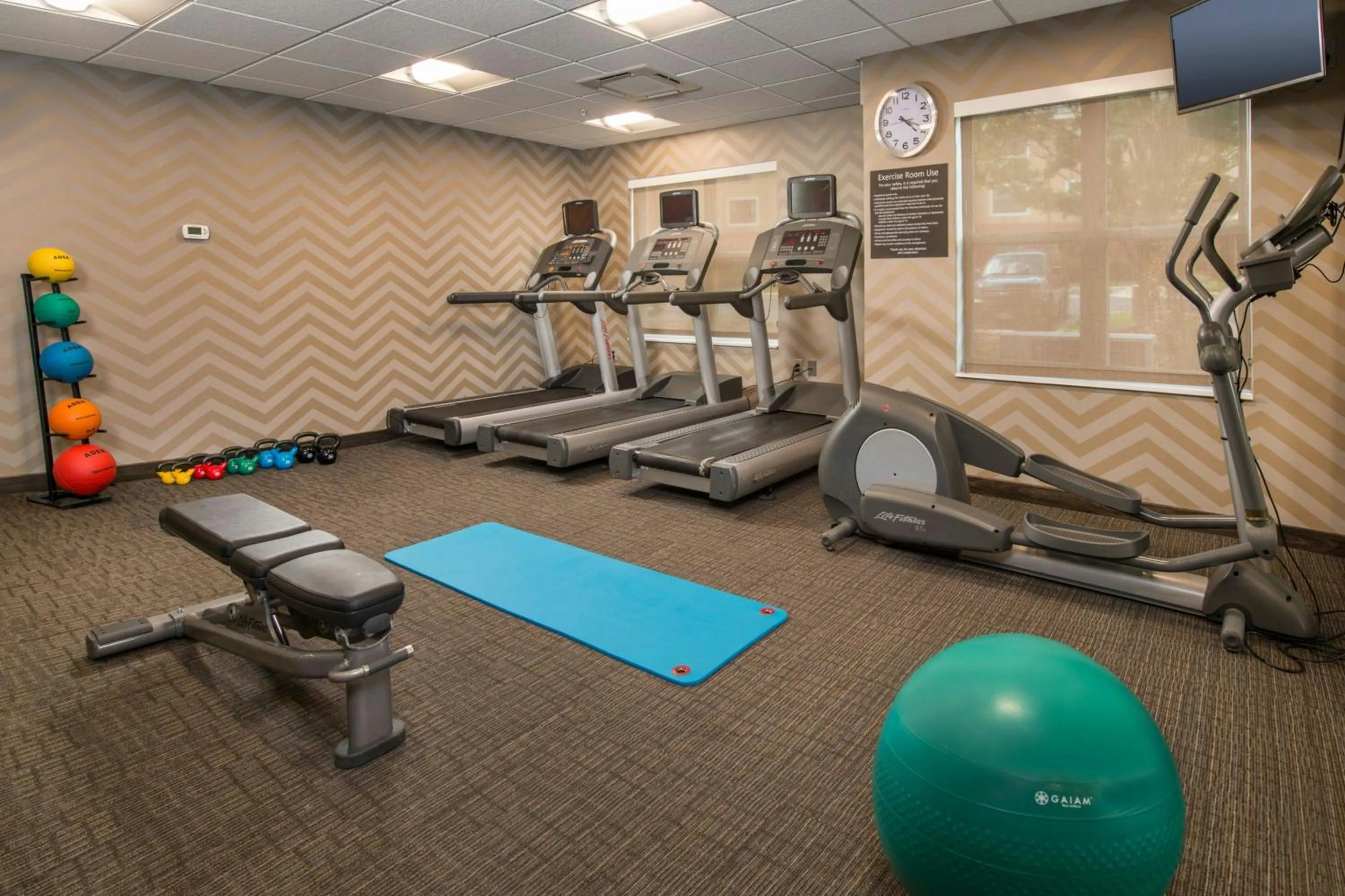 Fitness centre/facilities in Residence Inn Frederick