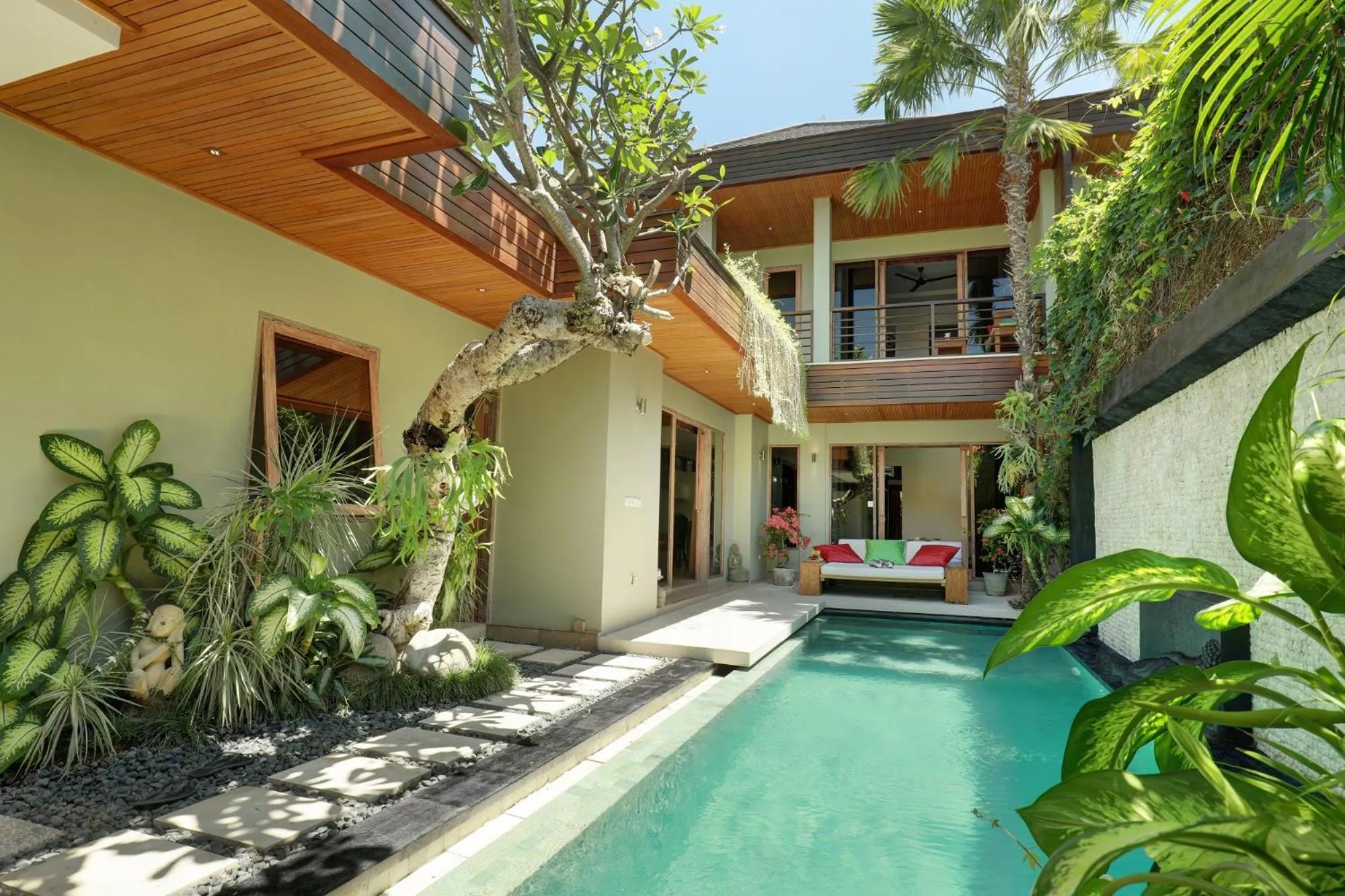 Balcony/Terrace in Villa The Hotman Paris II Seminyak