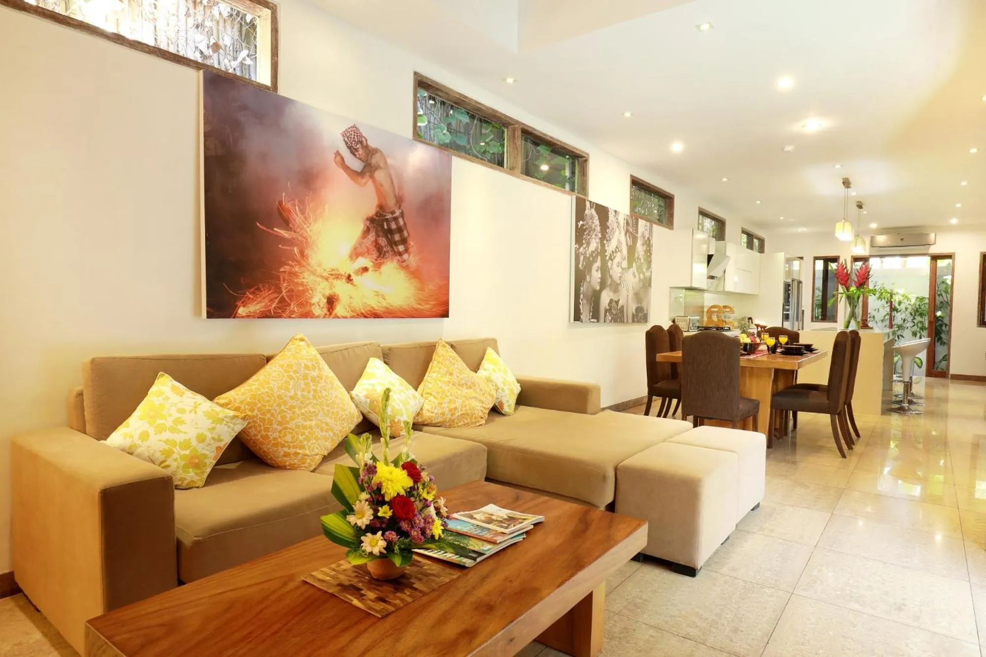 Living room in Villa The Hotman Paris II Seminyak