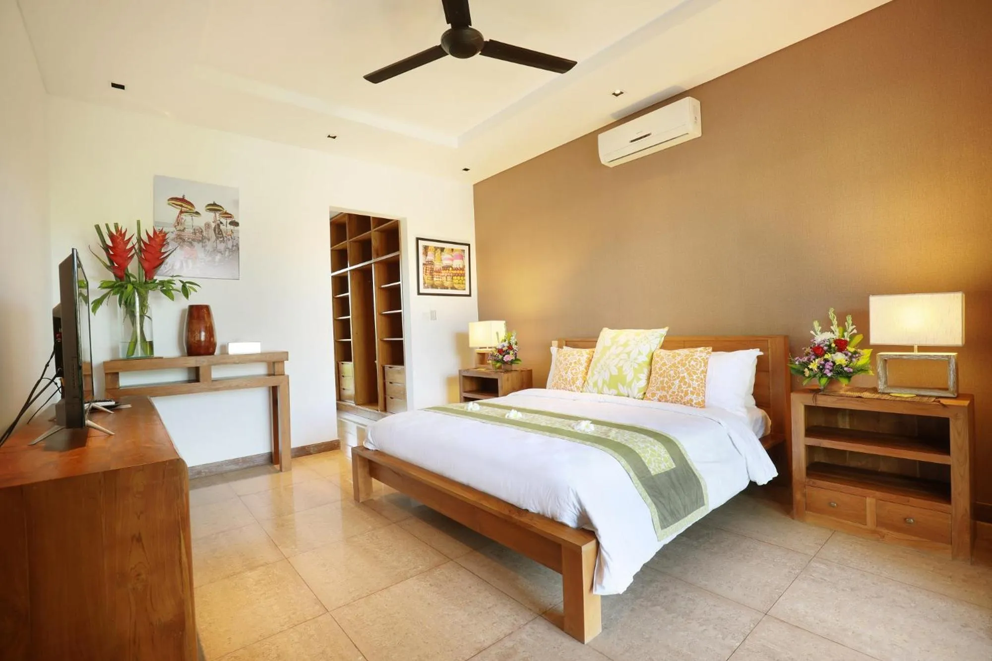 Bedroom, Bed in Villa The Hotman Paris II Seminyak