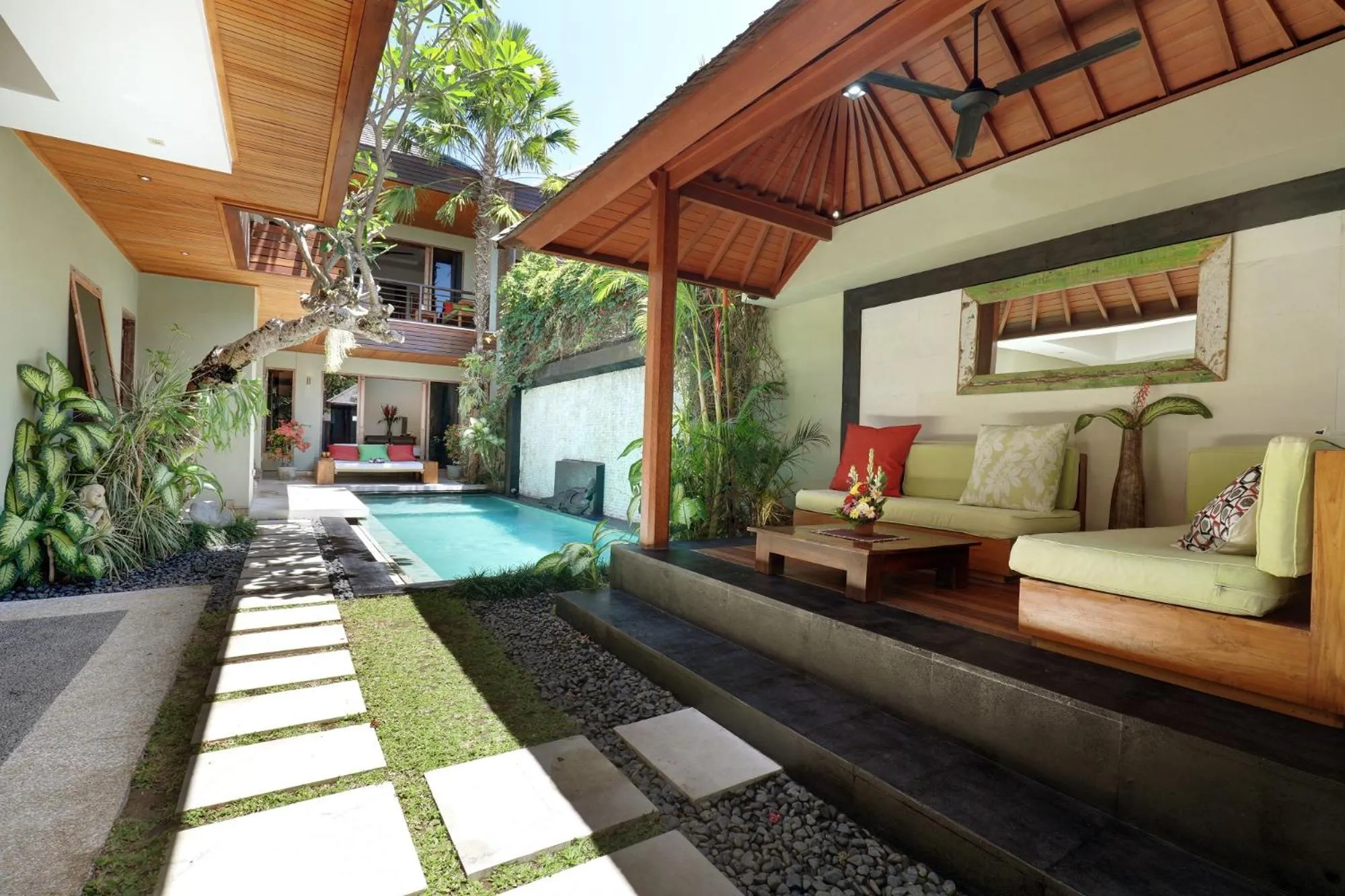 Seating area in Villa The Hotman Paris II Seminyak