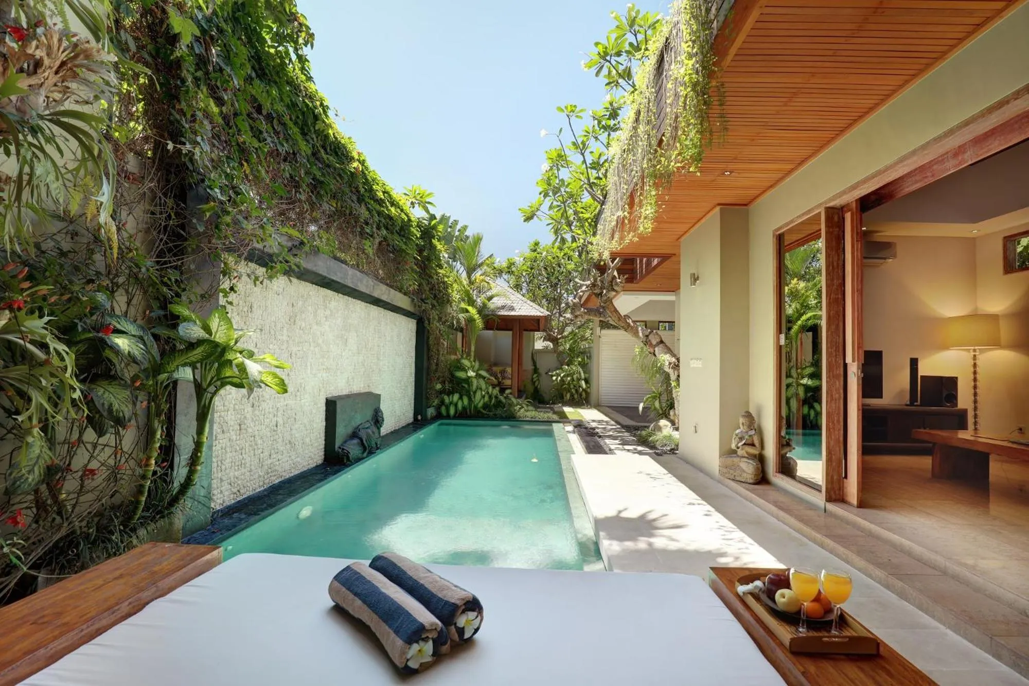 Swimming pool in Villa The Hotman Paris II Seminyak