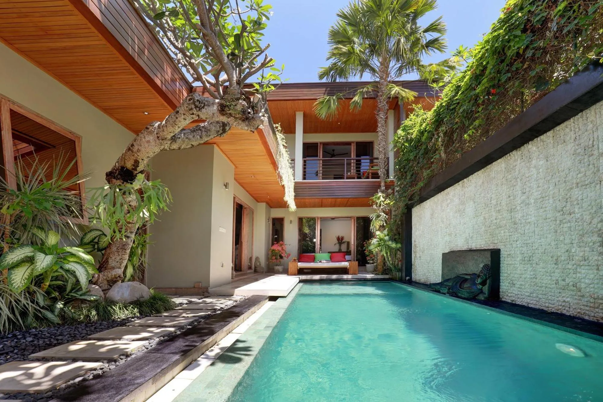 Balcony/Terrace in Villa The Hotman Paris II Seminyak