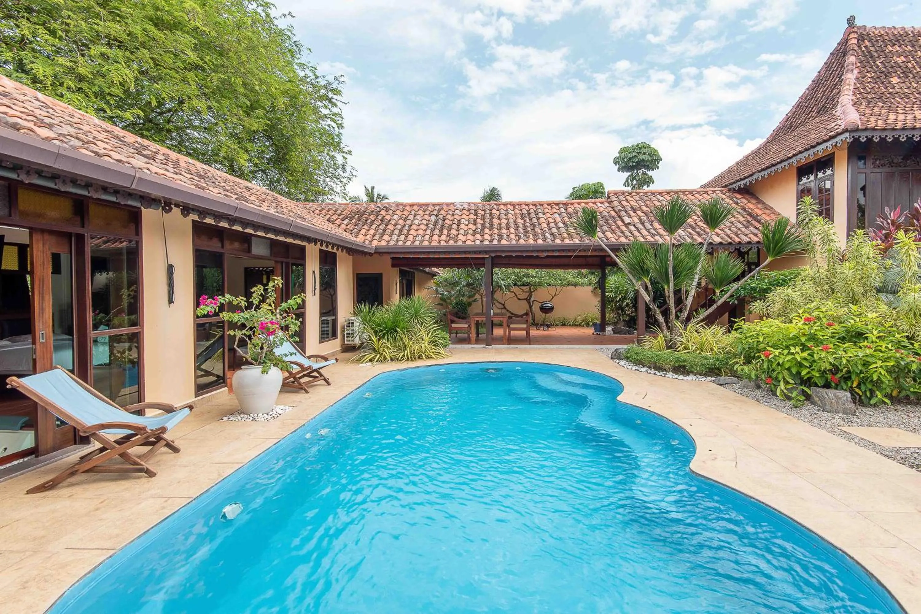 Garden in Limasan Villa Langkawi