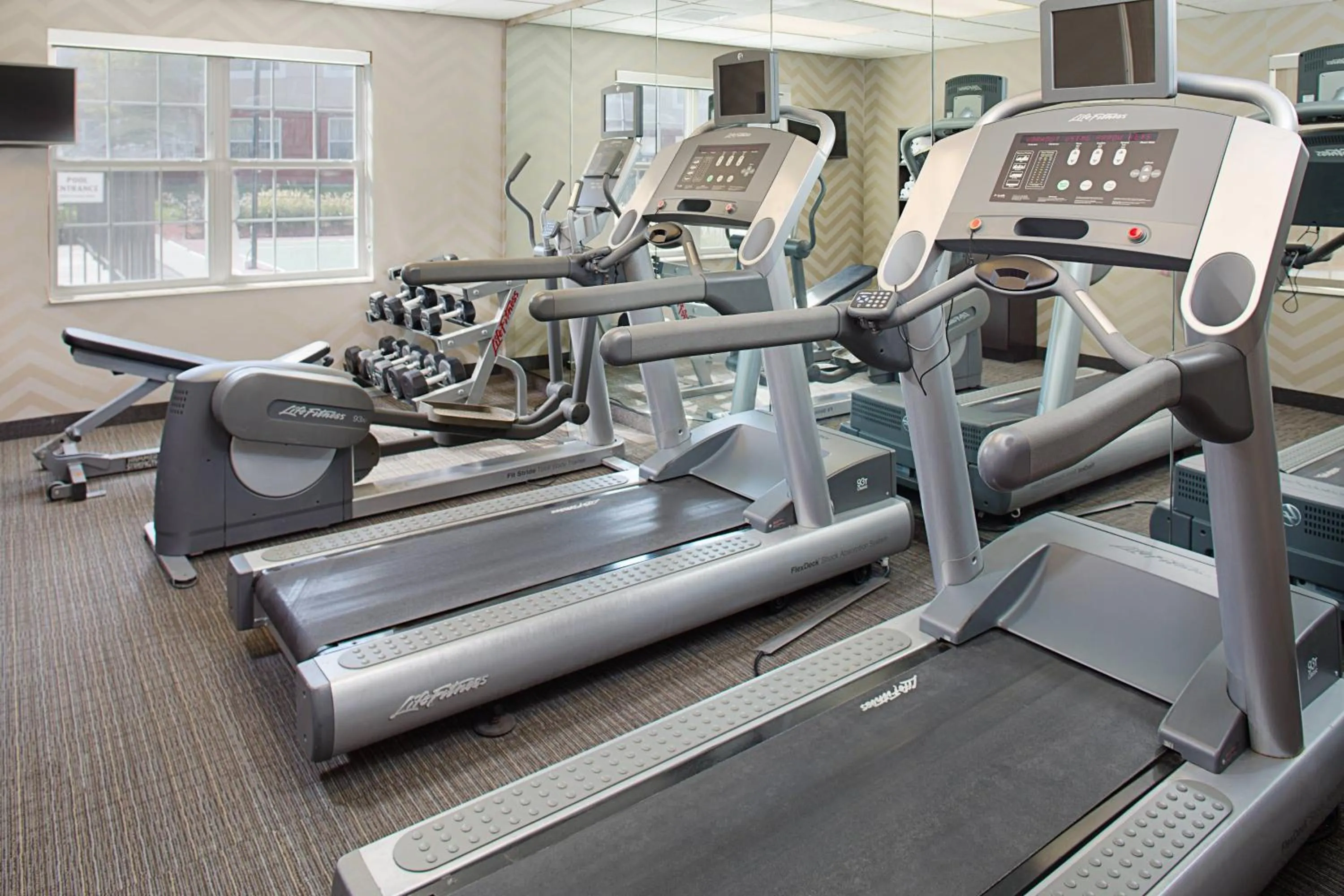 Fitness centre/facilities in Residence Inn Gaithersburg Washingtonian Center