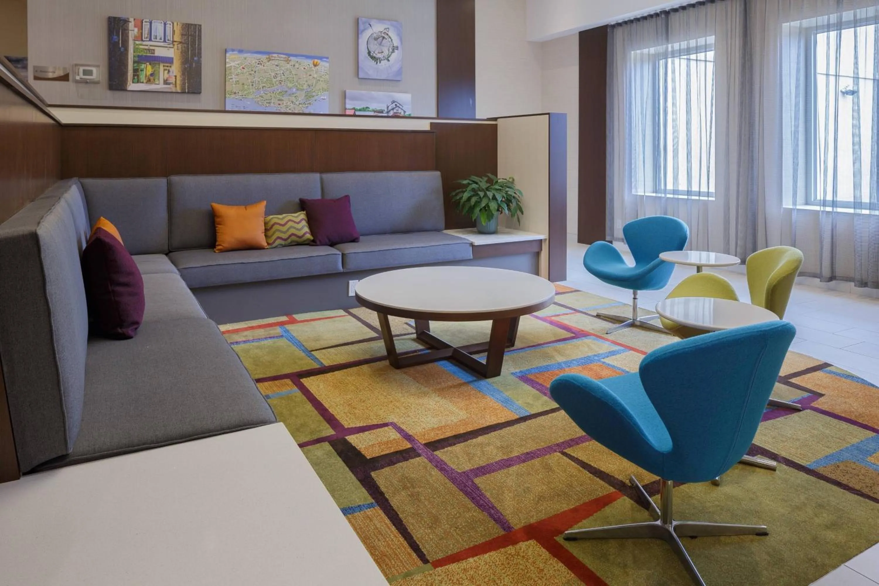 Lobby or reception in Fairfield Inn & Suites by Marriott Belleville