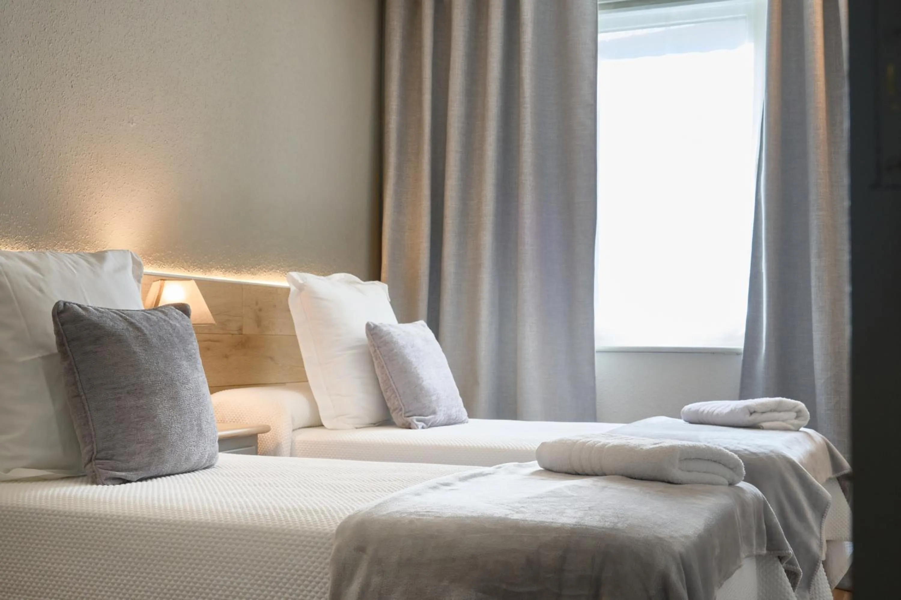 Bed in Hotel Anglada