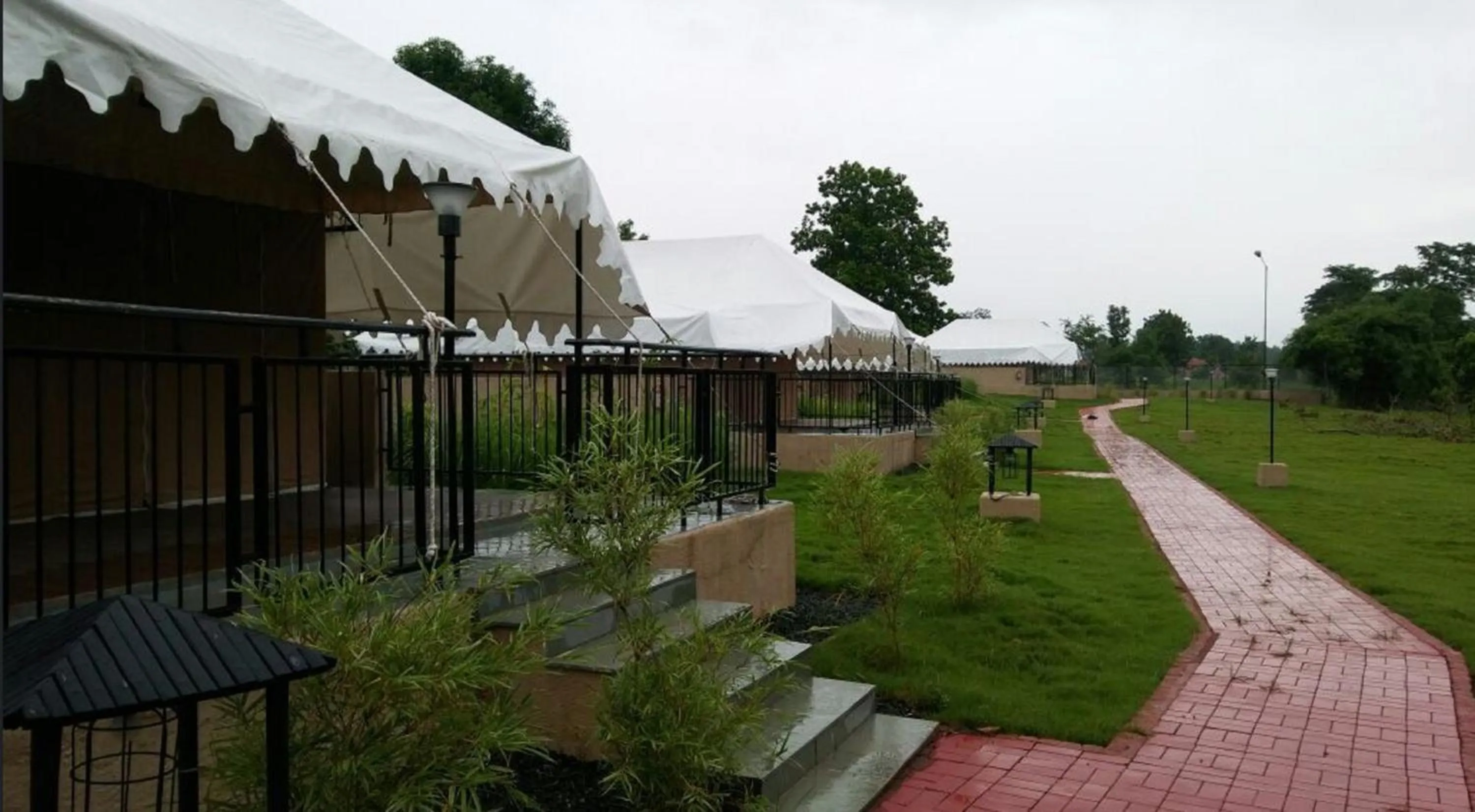 Seating area in Sterling Kanha