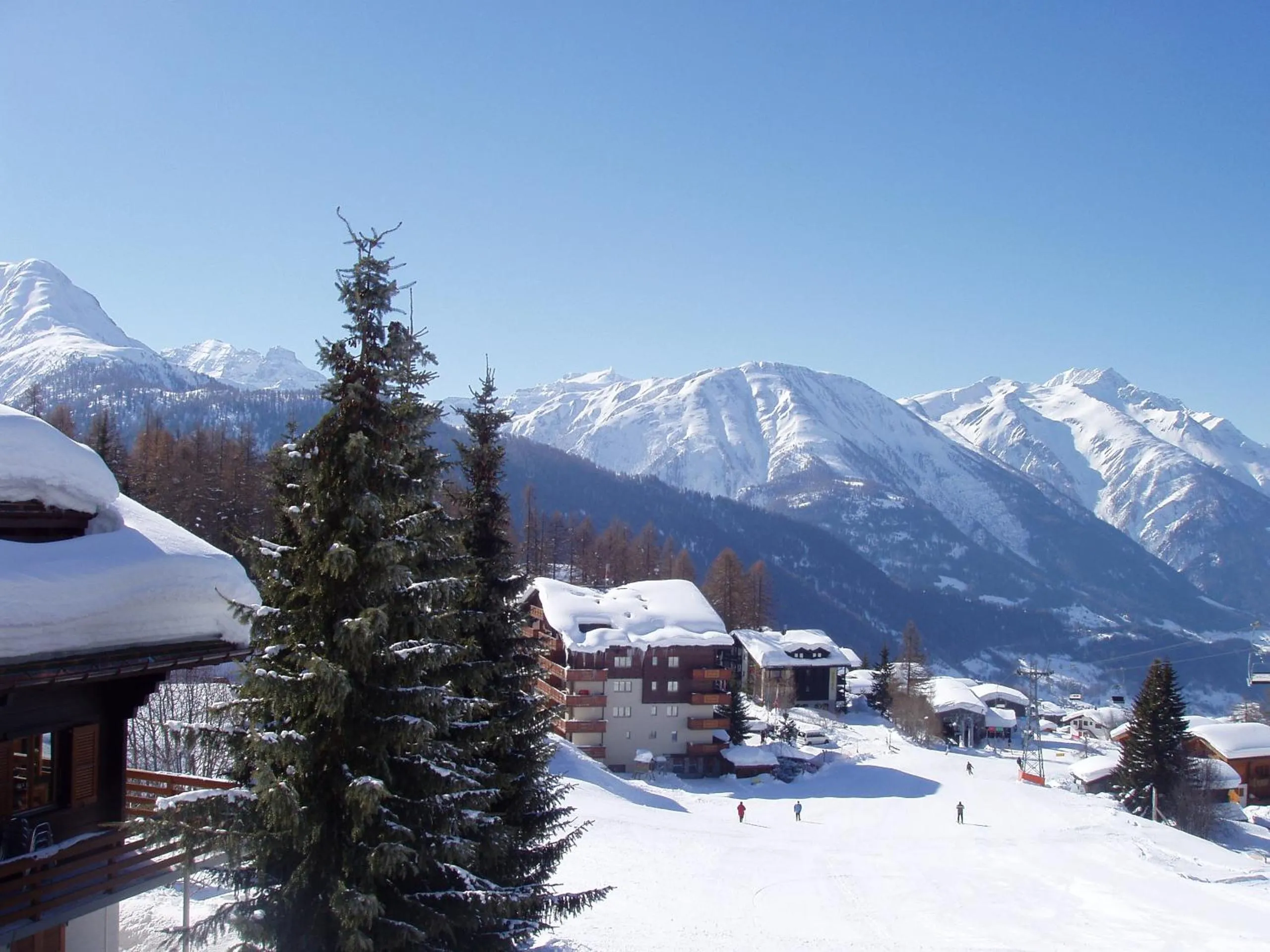 Mountain view in Hotel Restaurant Zur alten Gasse