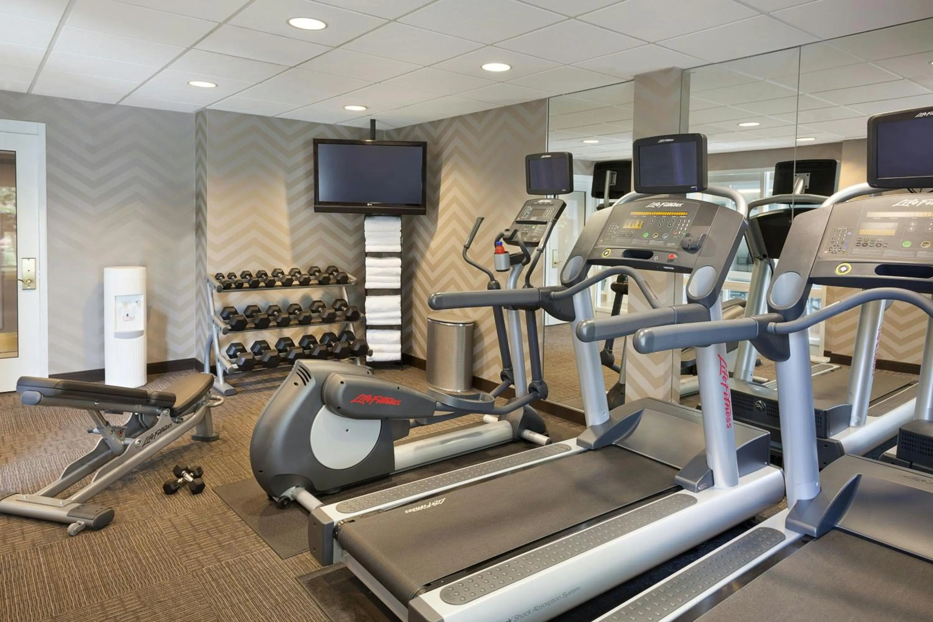 Fitness centre/facilities in Residence Inn by Marriott Toronto Markham