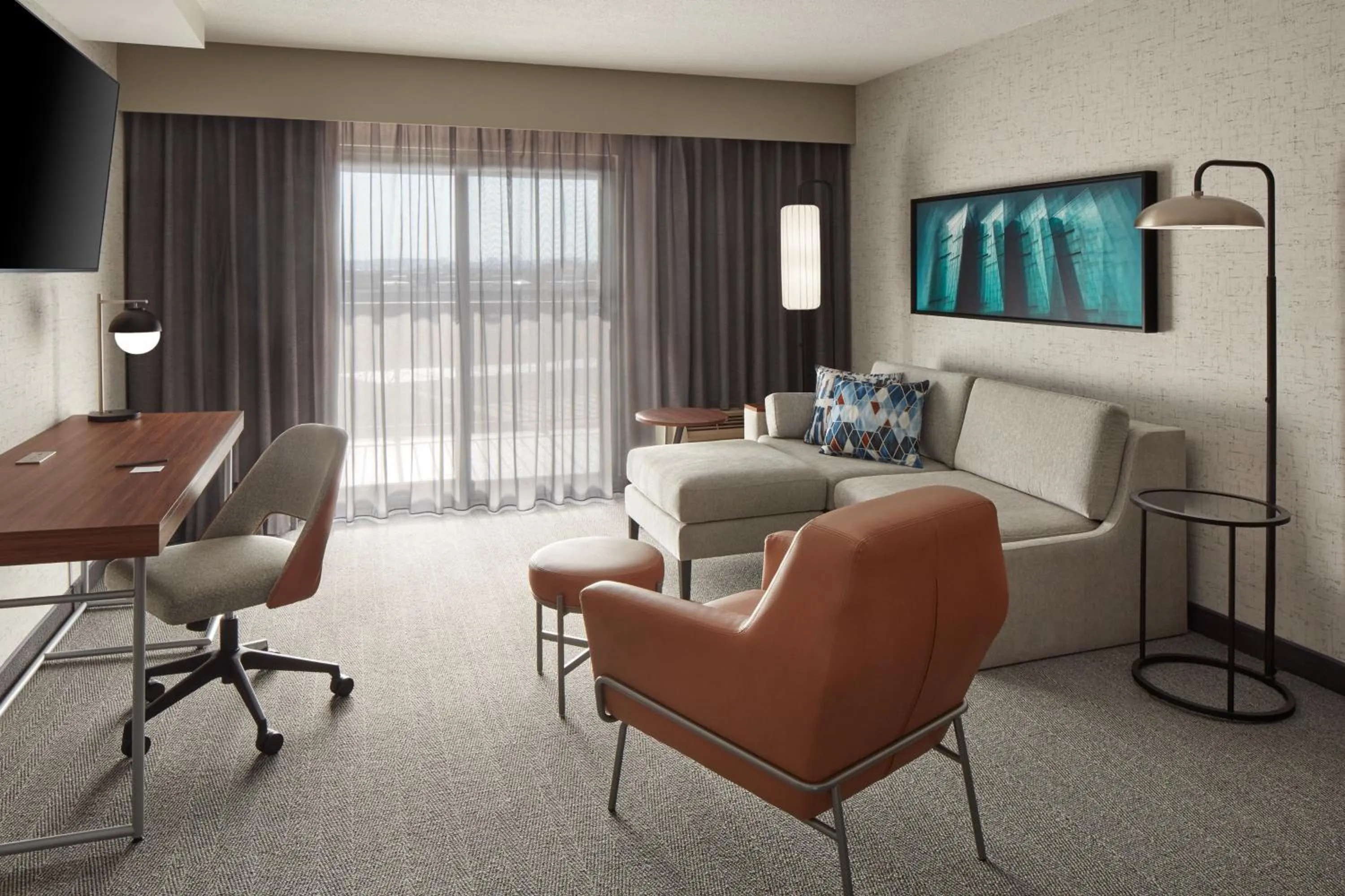 Bedroom in Courtyard by Marriott Mississauga-Airport Corporate Centre West