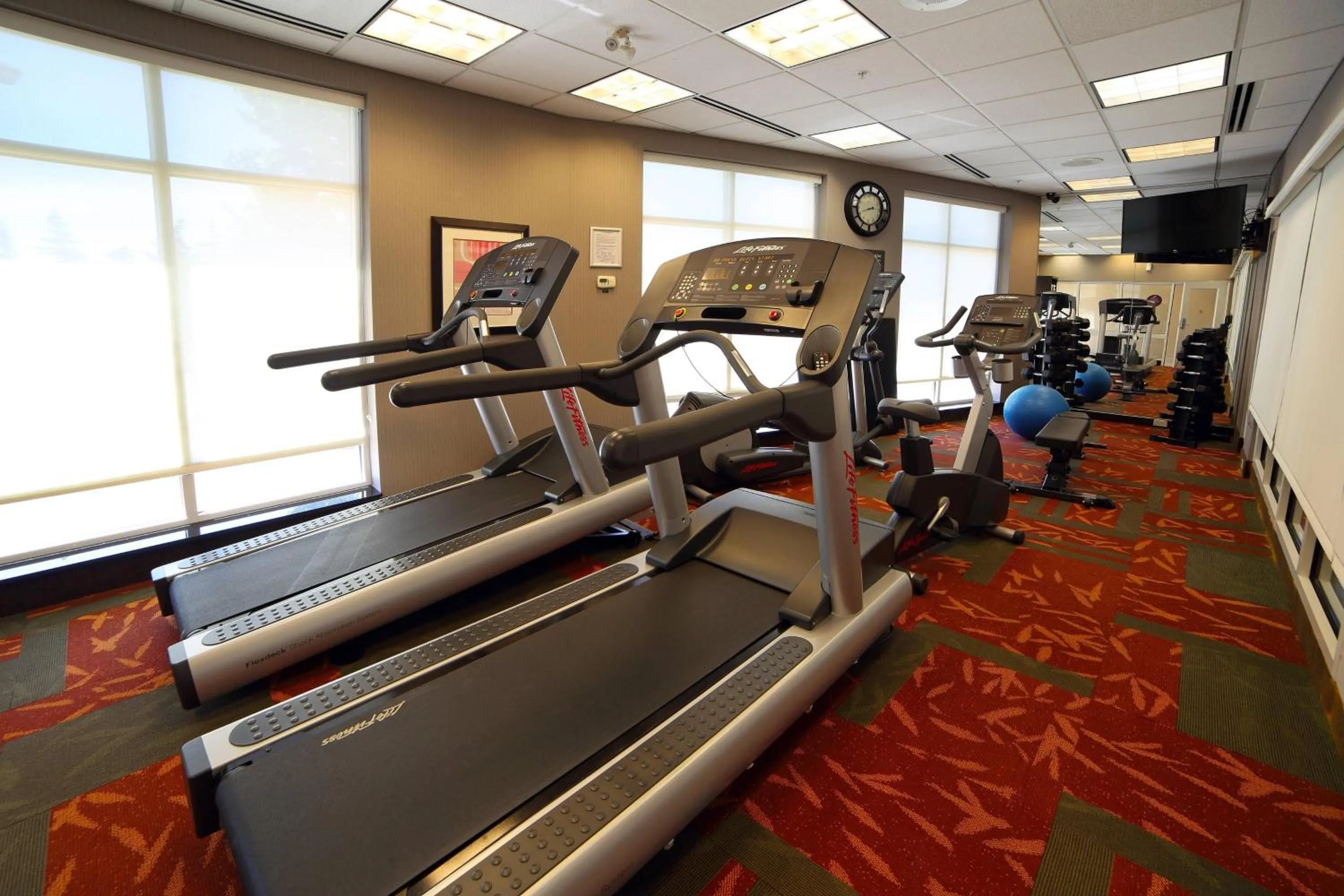 Fitness centre/facilities in Residence Inn by Marriott Toronto Vaughan