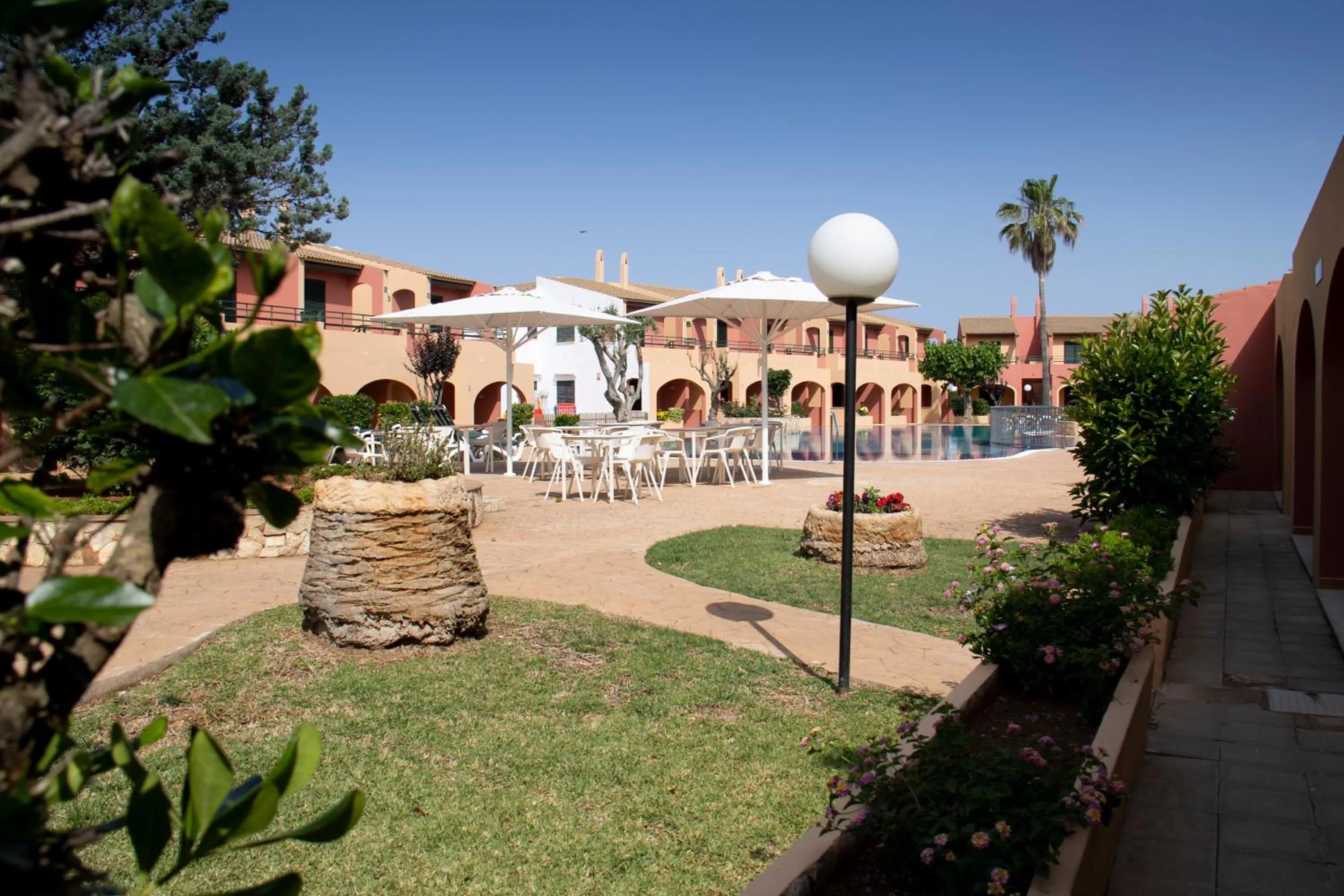 Garden in Grupoandria Aparthotel Club Andria