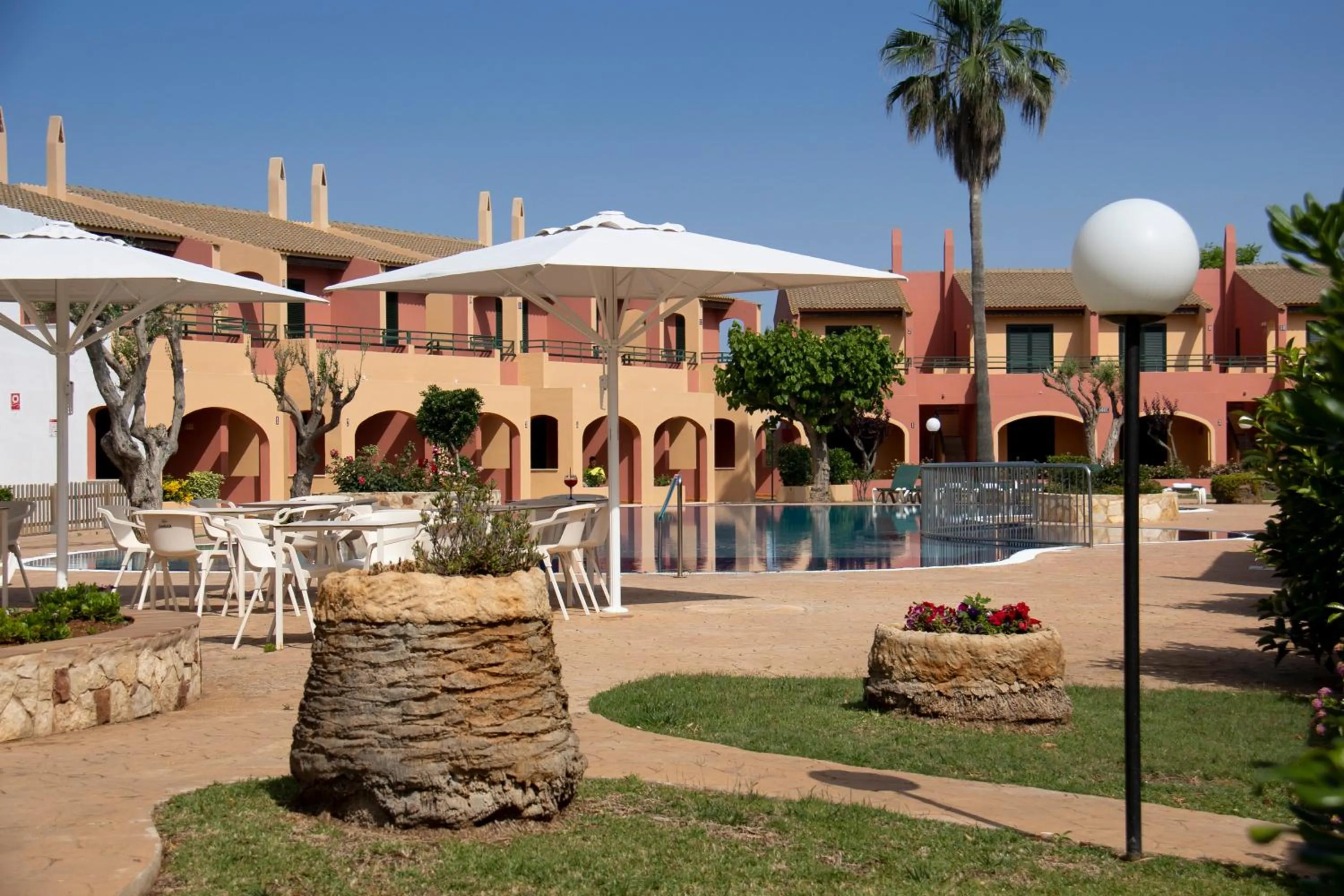 Swimming pool in Grupoandria Aparthotel Club Andria