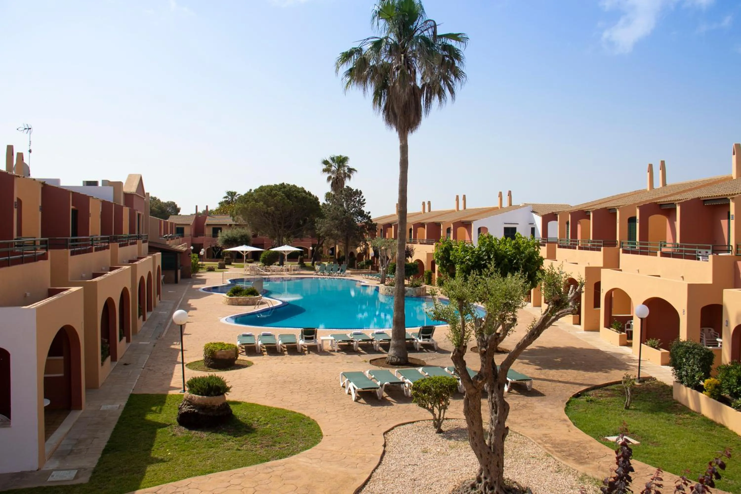 Swimming pool in Grupoandria Aparthotel Club Andria