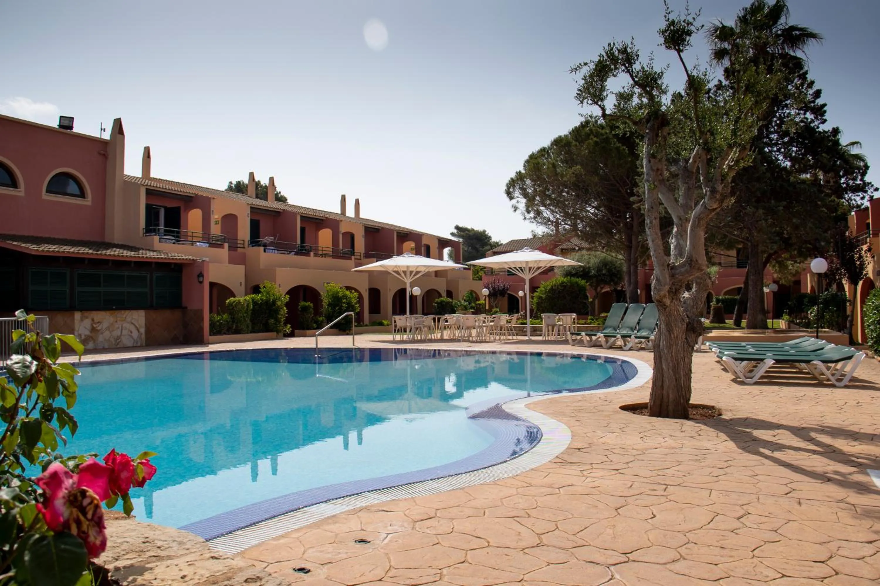 Swimming pool in Grupoandria Aparthotel Club Andria