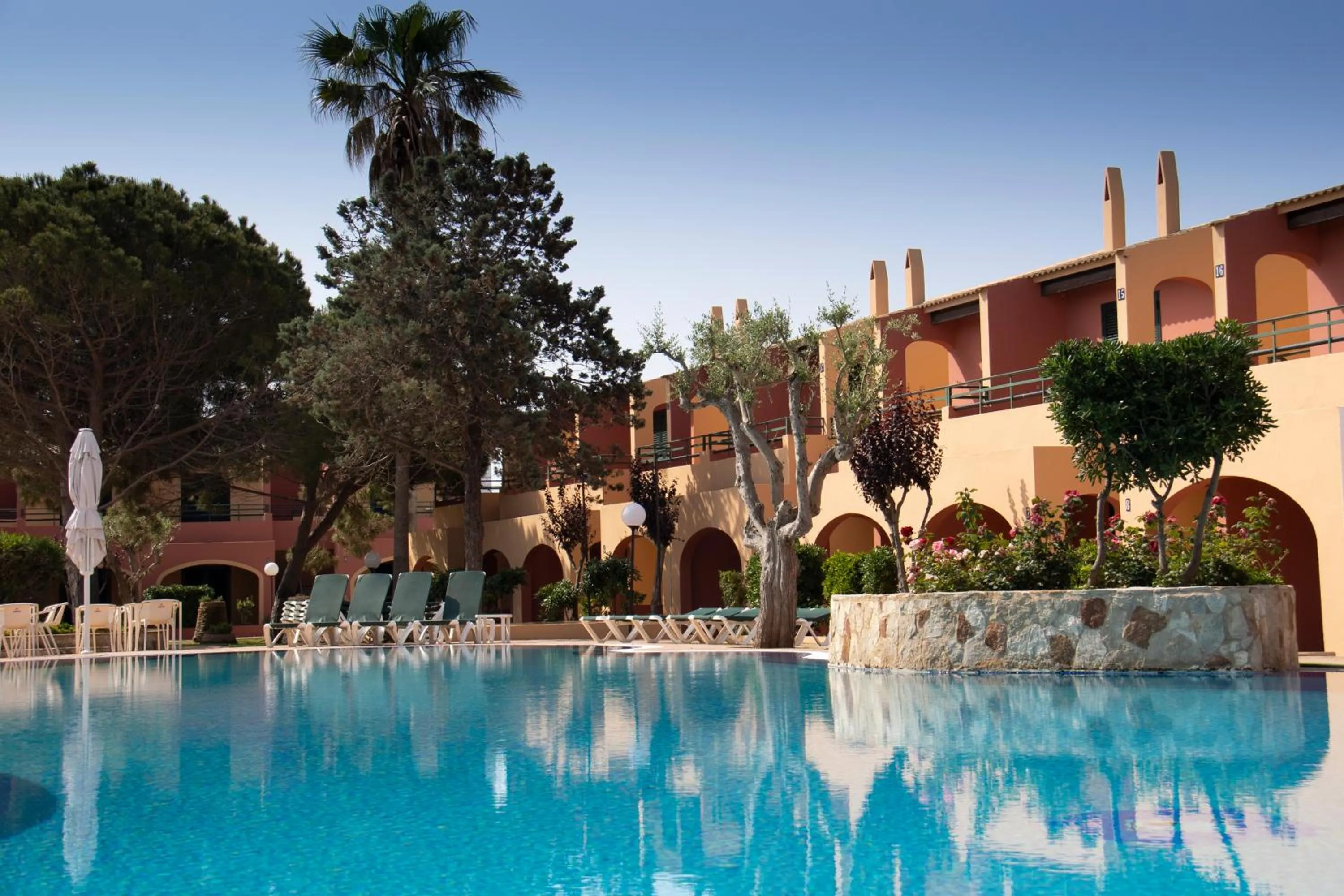 Swimming pool in Grupoandria Aparthotel Club Andria