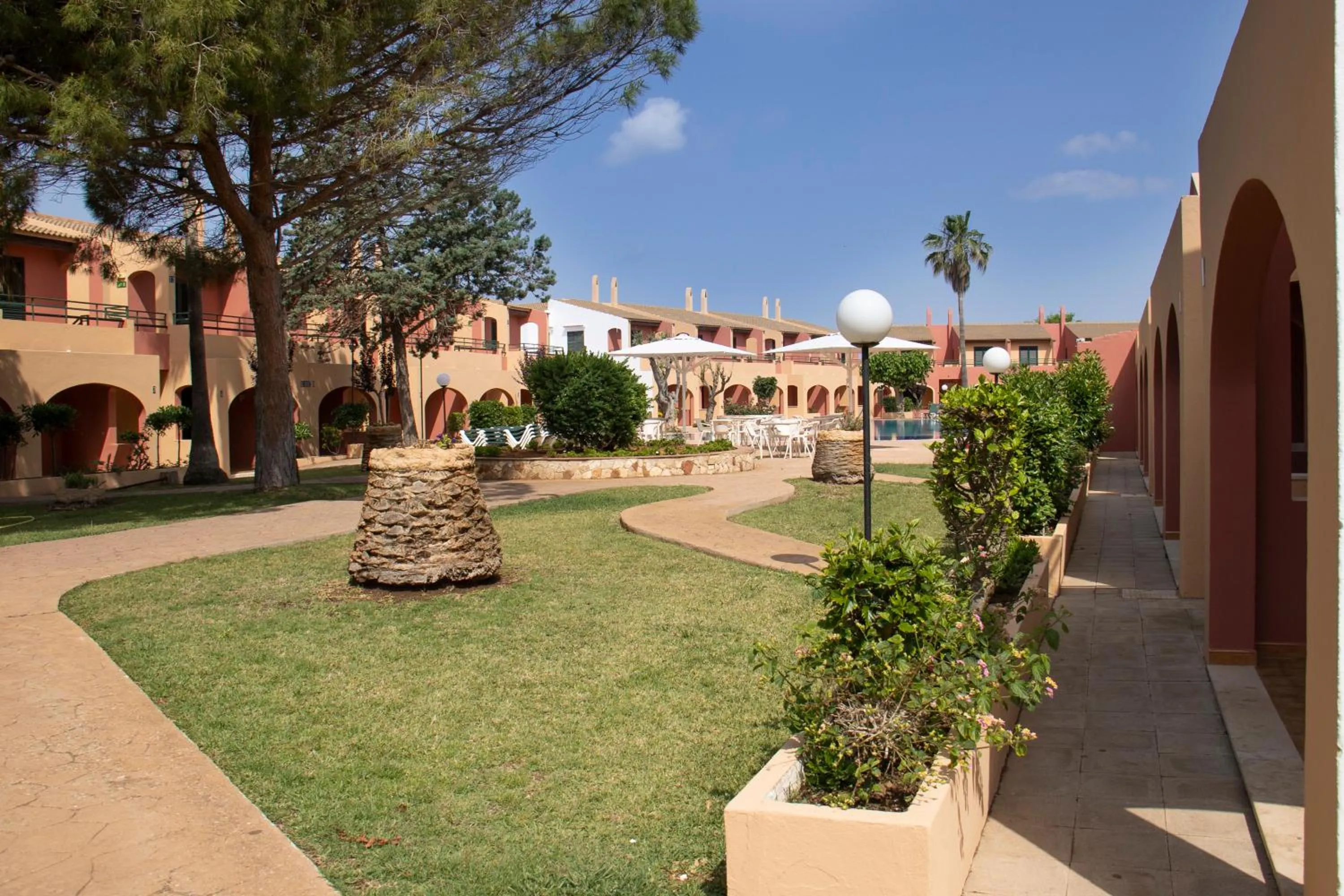 Garden view in Grupoandria Aparthotel Club Andria