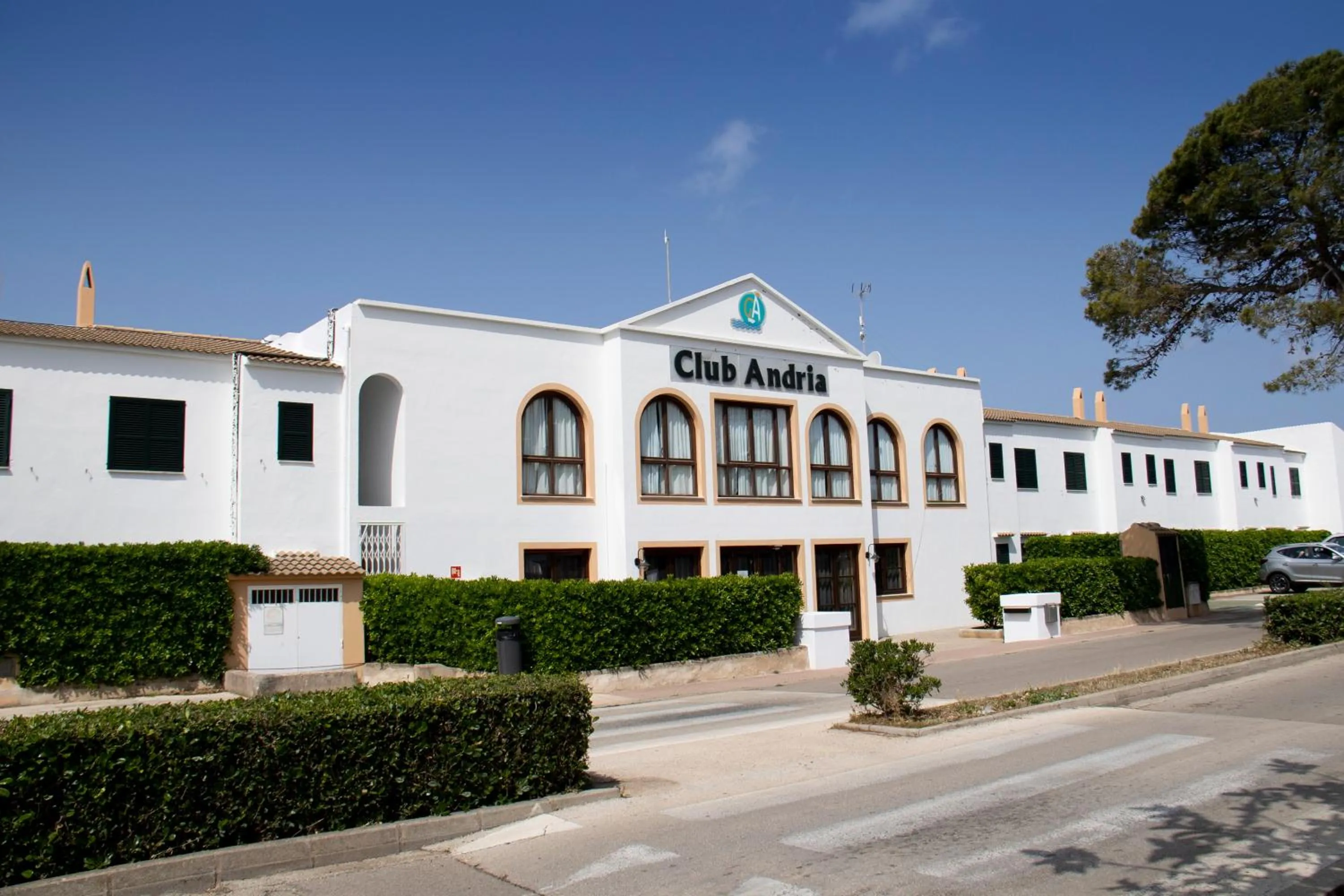 Facade/entrance in Grupoandria Aparthotel Club Andria