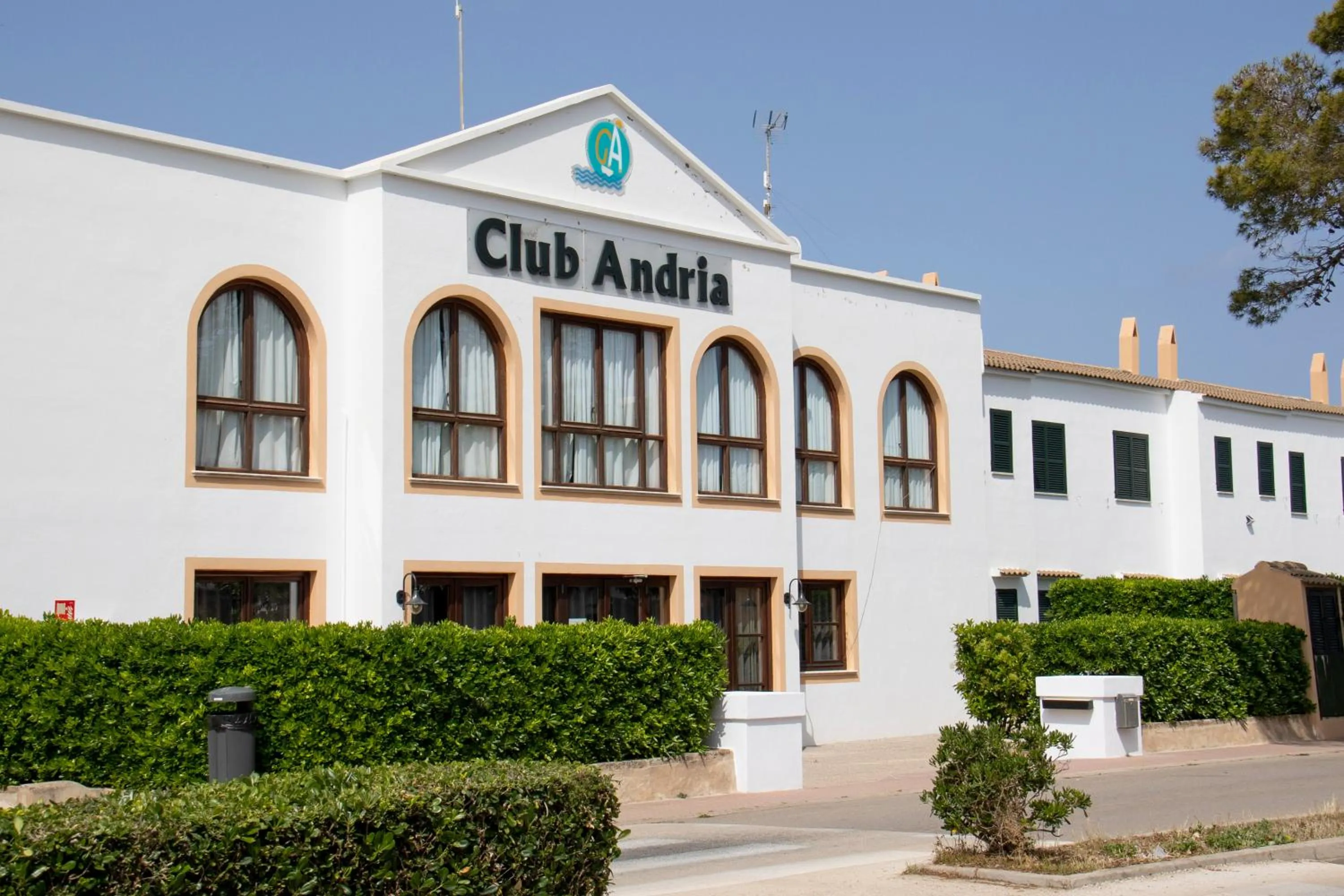 Facade/entrance in Grupoandria Aparthotel Club Andria