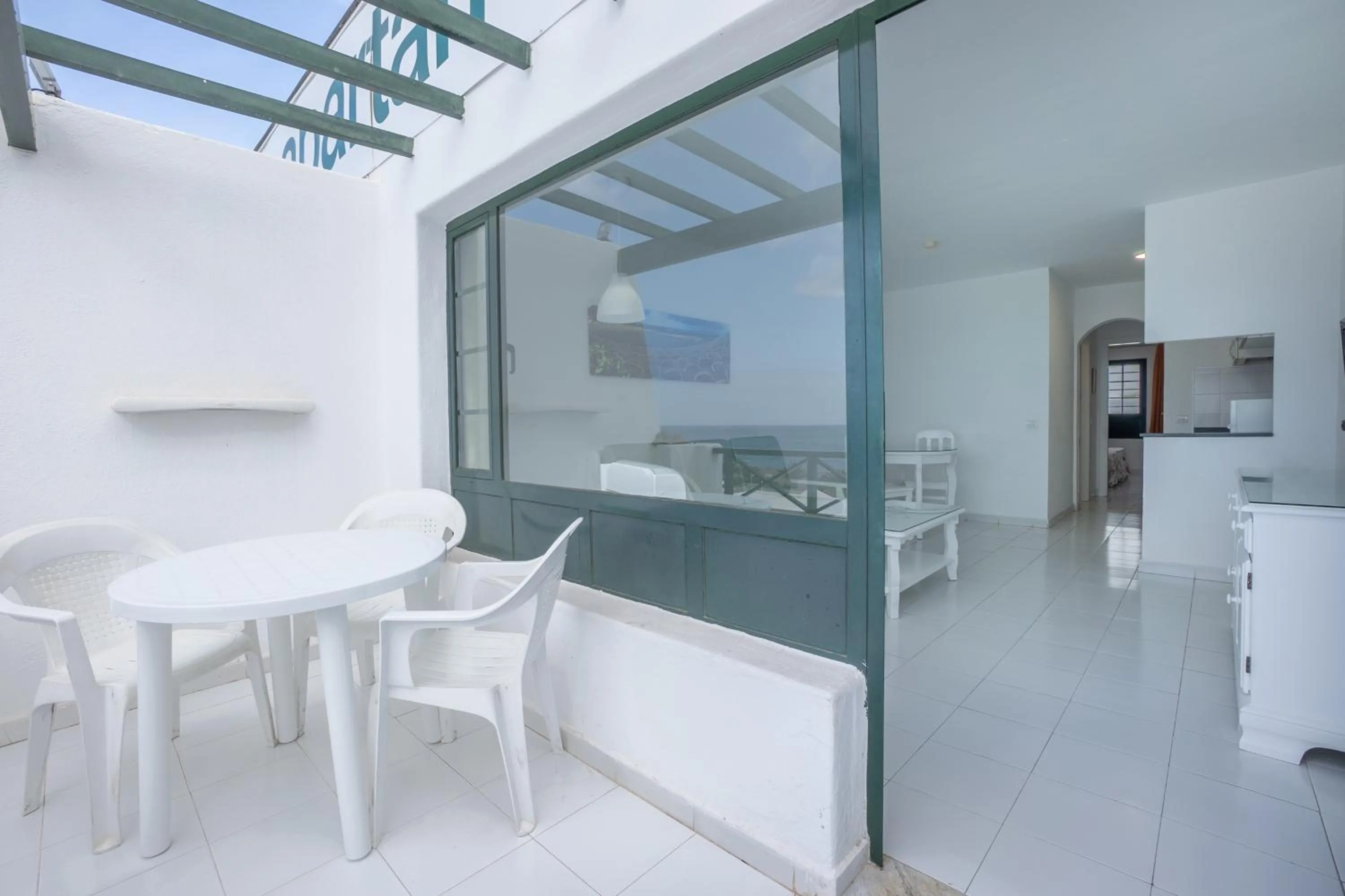 Balcony/Terrace in Apartamentos Moraña