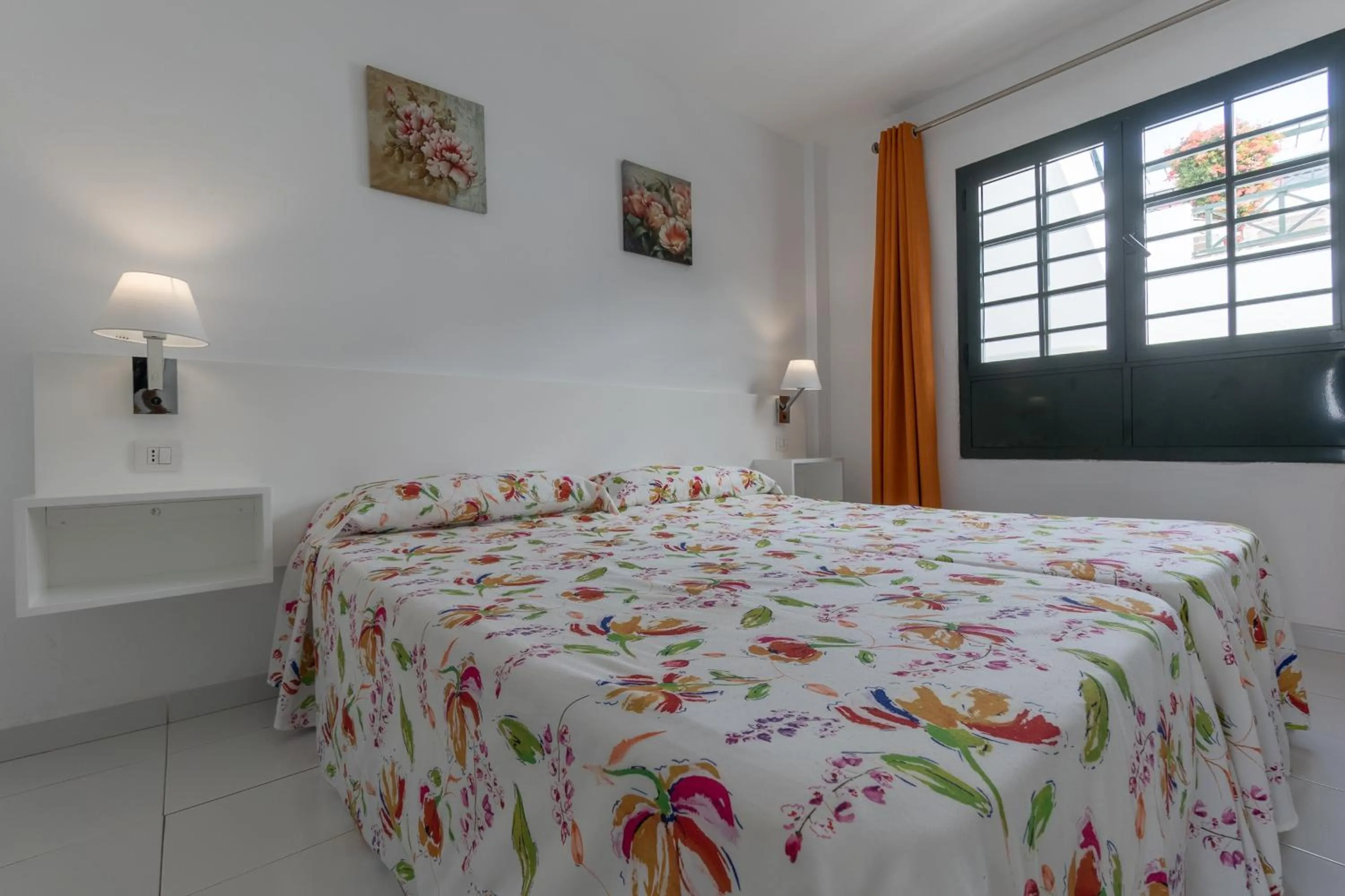 Bed in Apartamentos Moraña