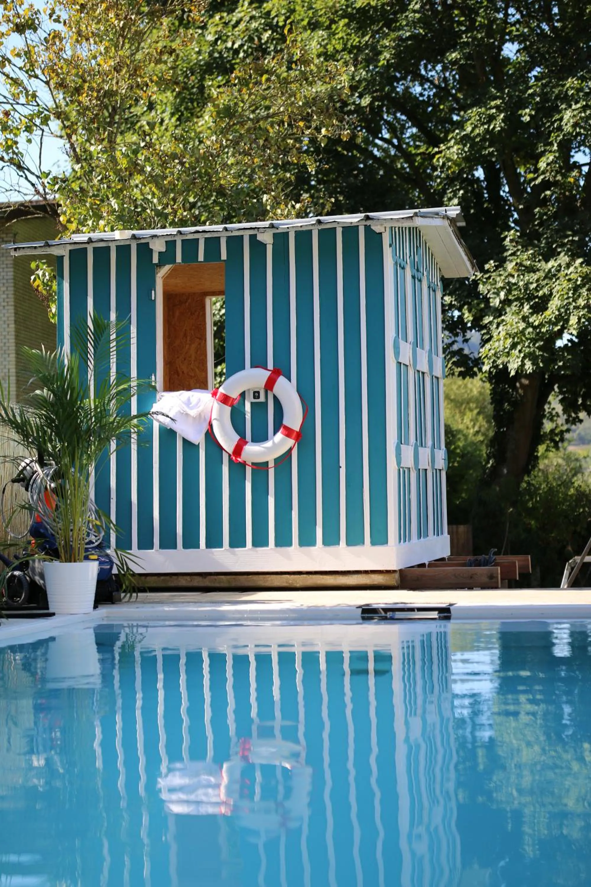 Swimming pool in KleinHOTEL Biedenkopf