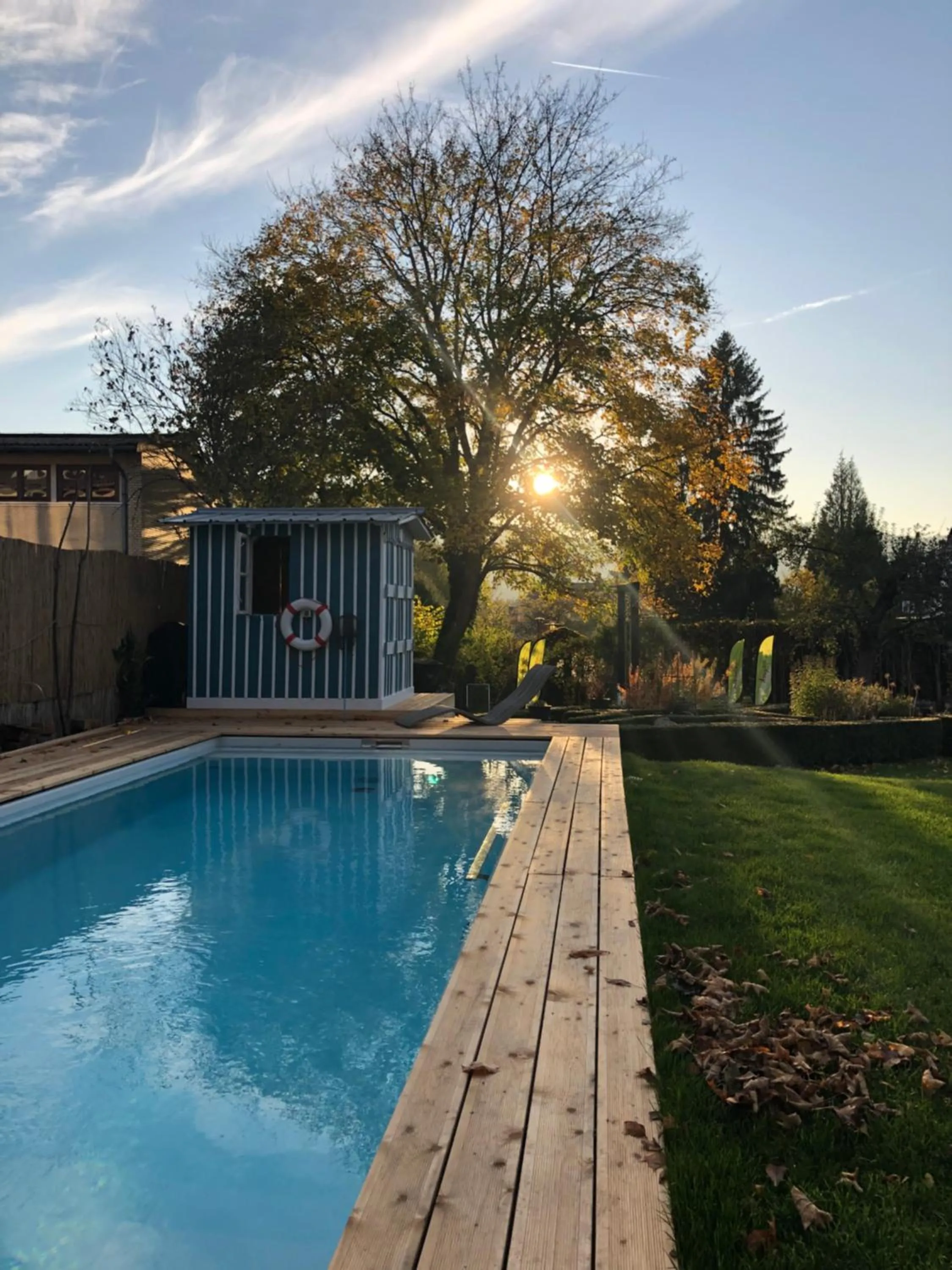 Swimming pool in KleinHOTEL Biedenkopf