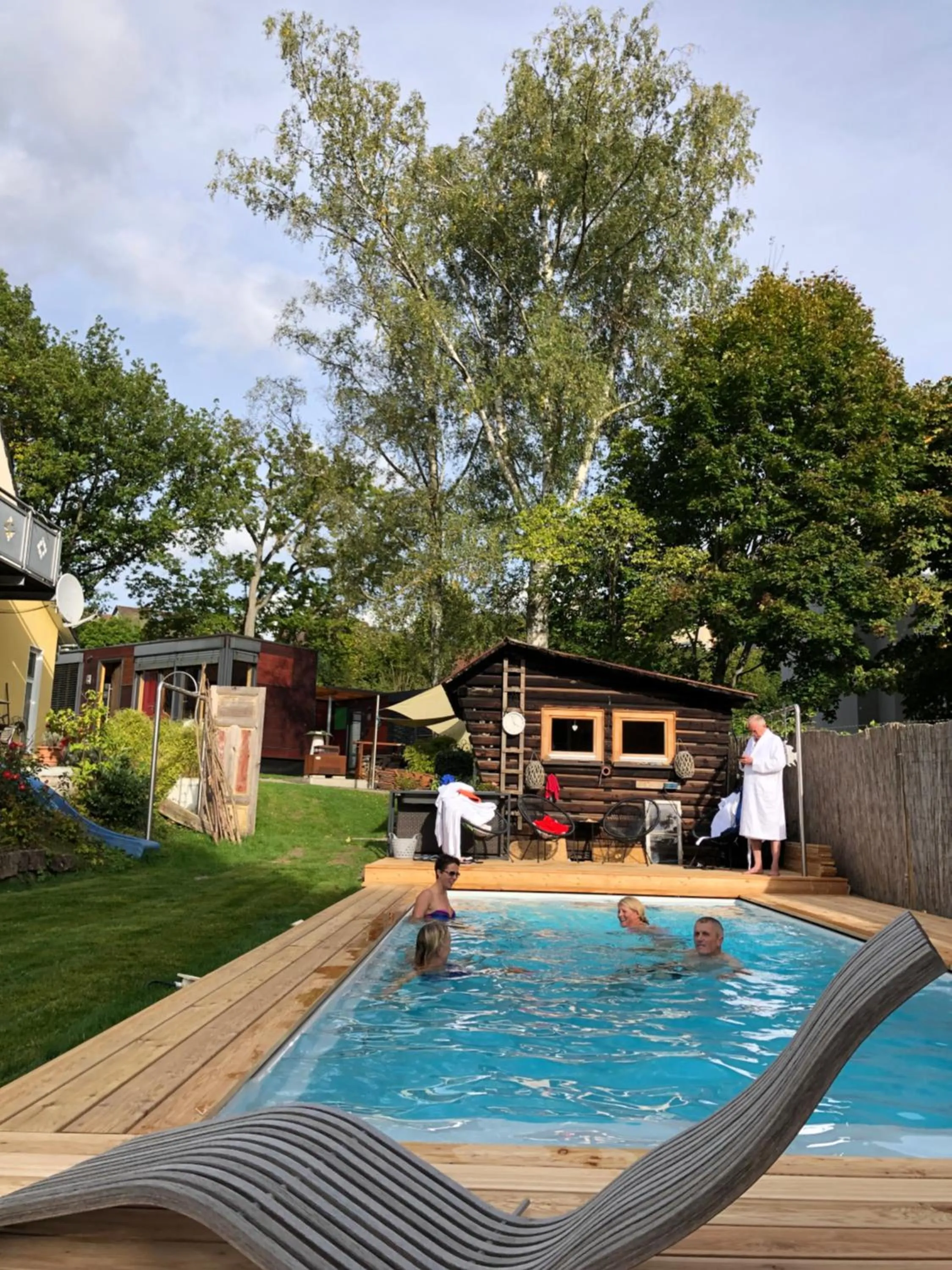 Swimming pool in KleinHOTEL Biedenkopf