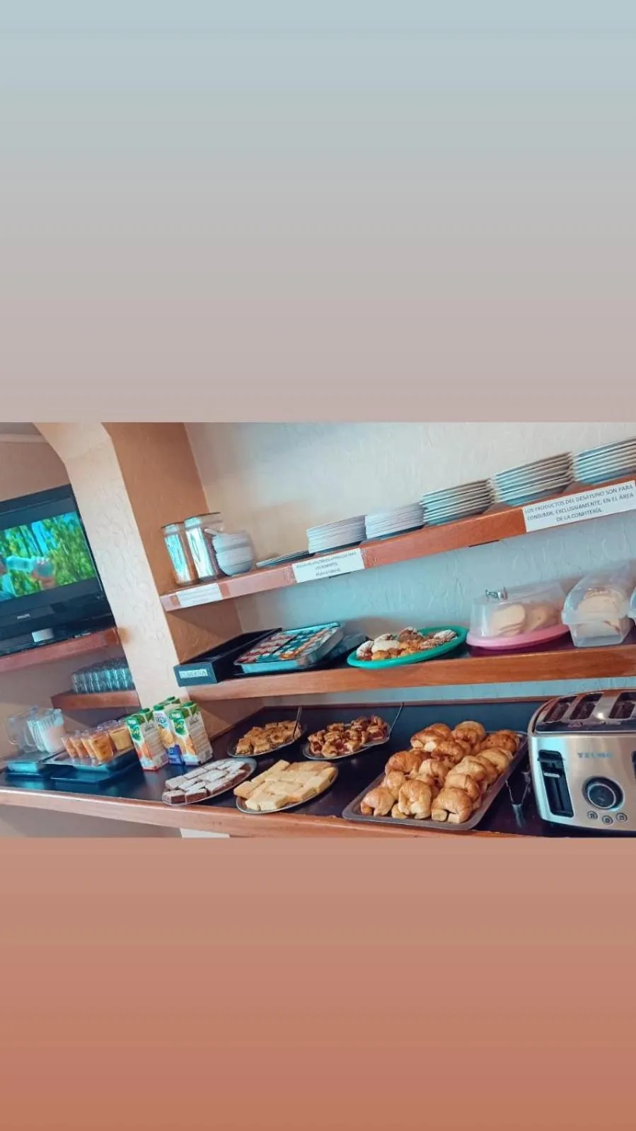 Buffet breakfast in Maison Apart Hotel