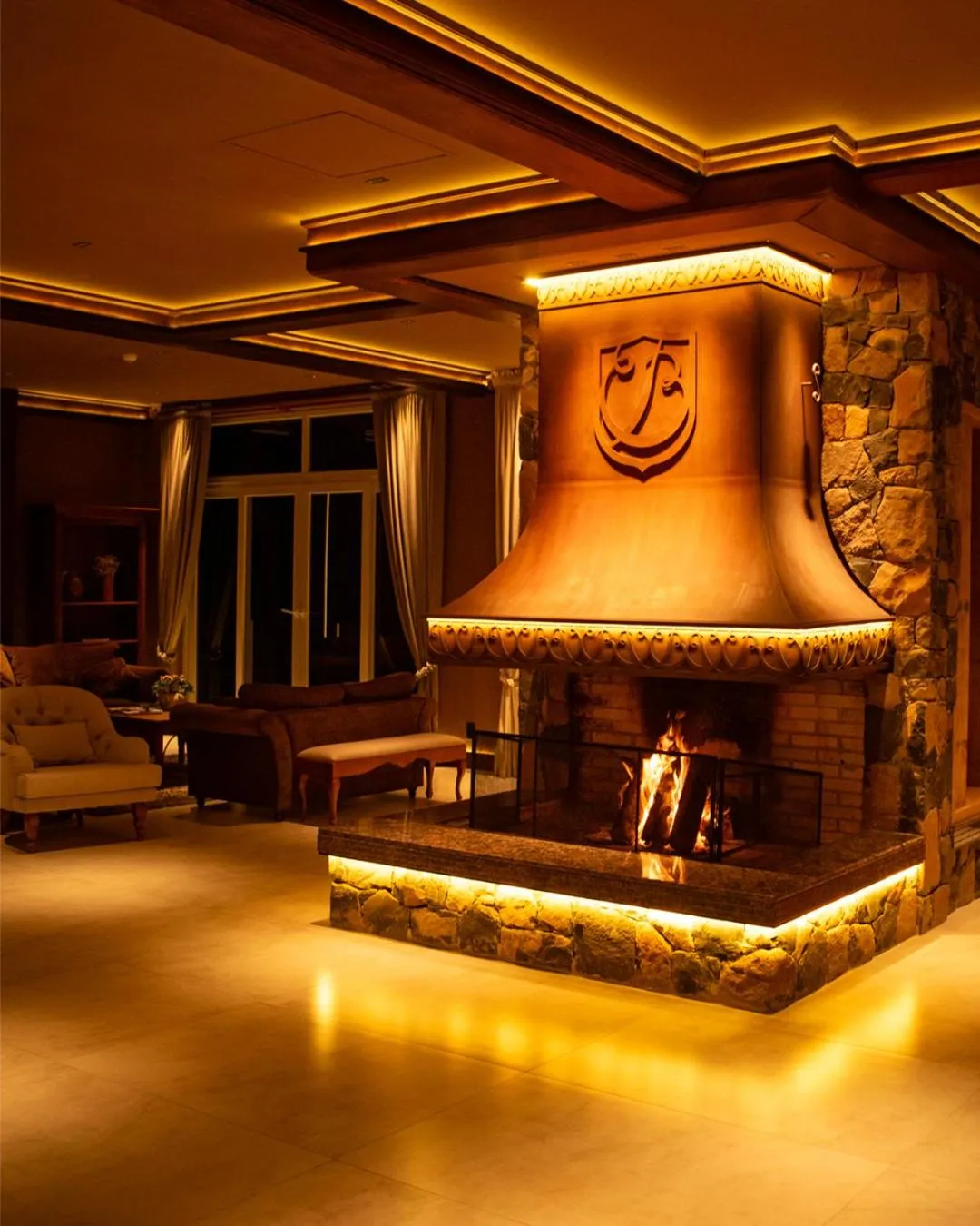 Living room in Villa Bella Hotel & SPA Gramado