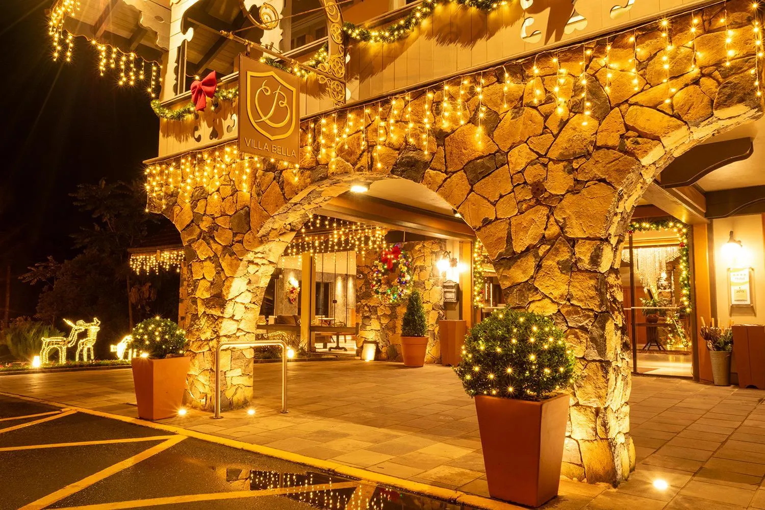 Facade/entrance in Villa Bella Hotel & SPA Gramado