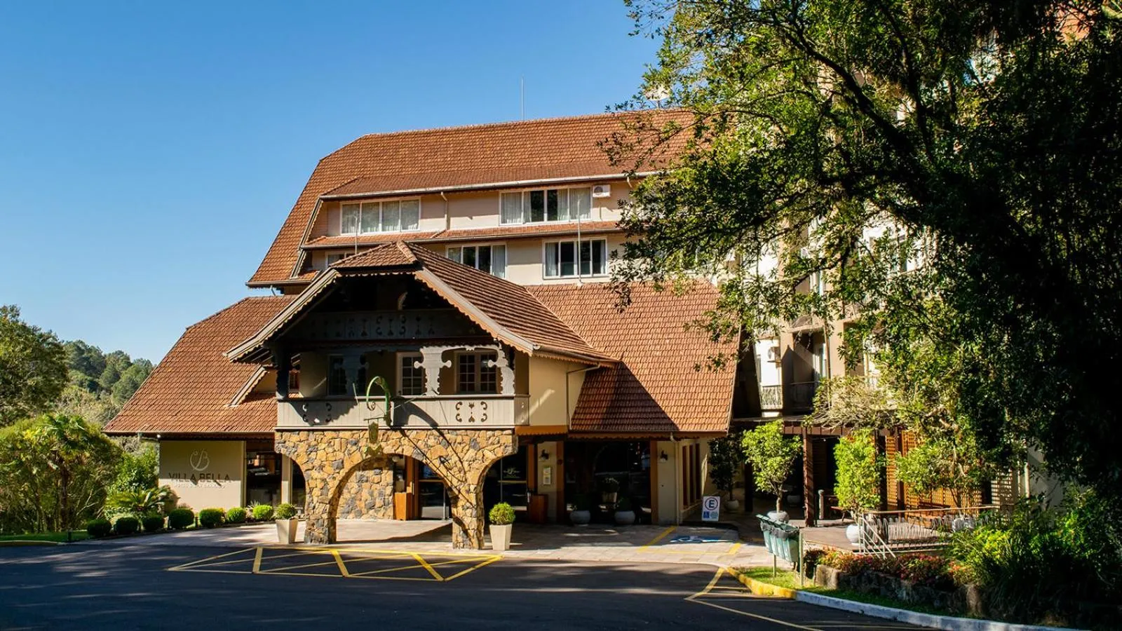 Property building in Villa Bella Hotel & SPA Gramado