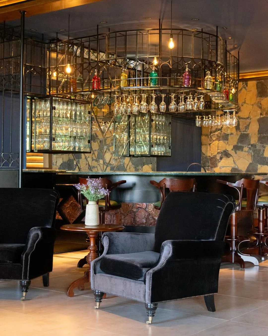 Lounge or bar in Villa Bella Hotel & SPA Gramado