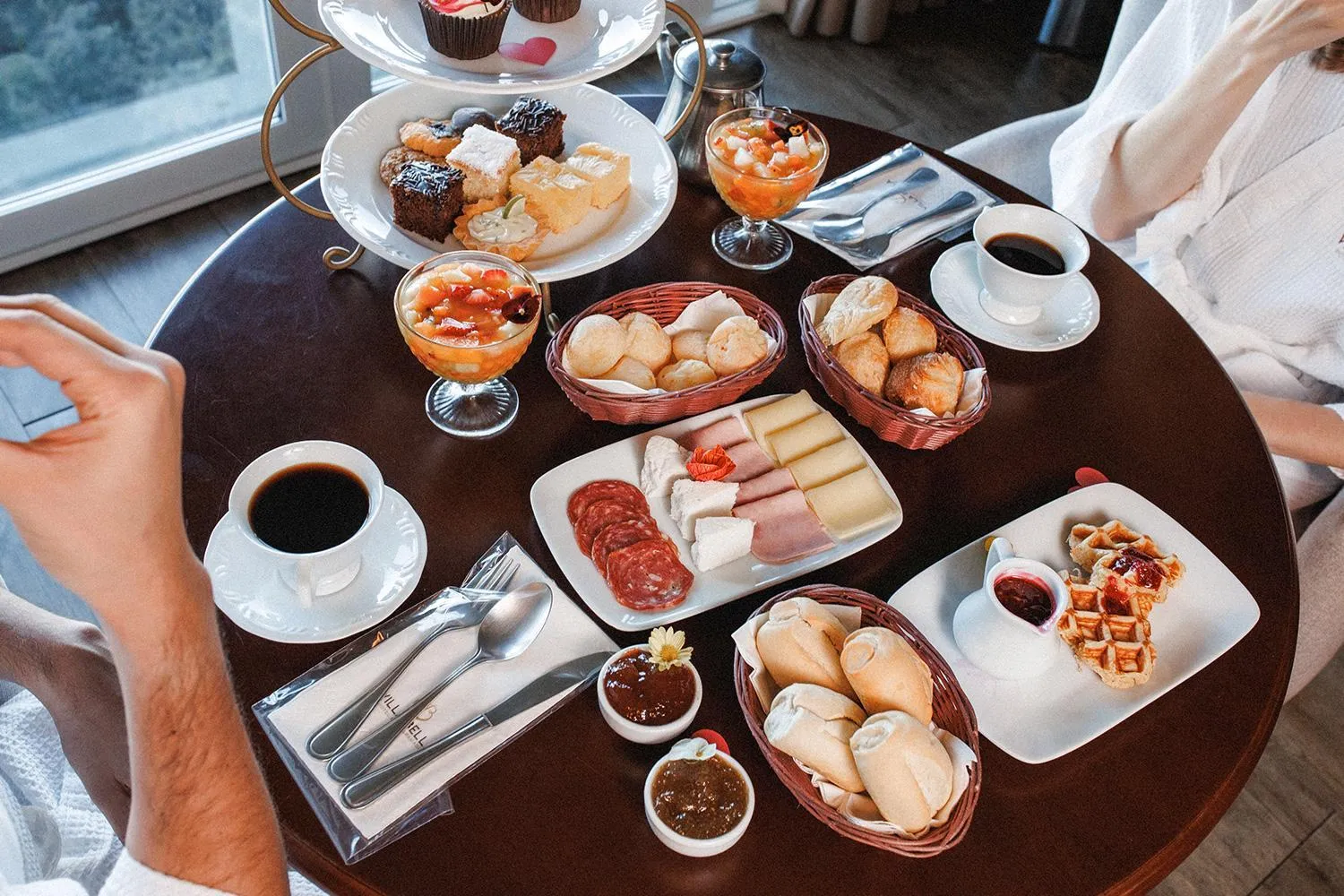Breakfast in Villa Bella Hotel & SPA Gramado