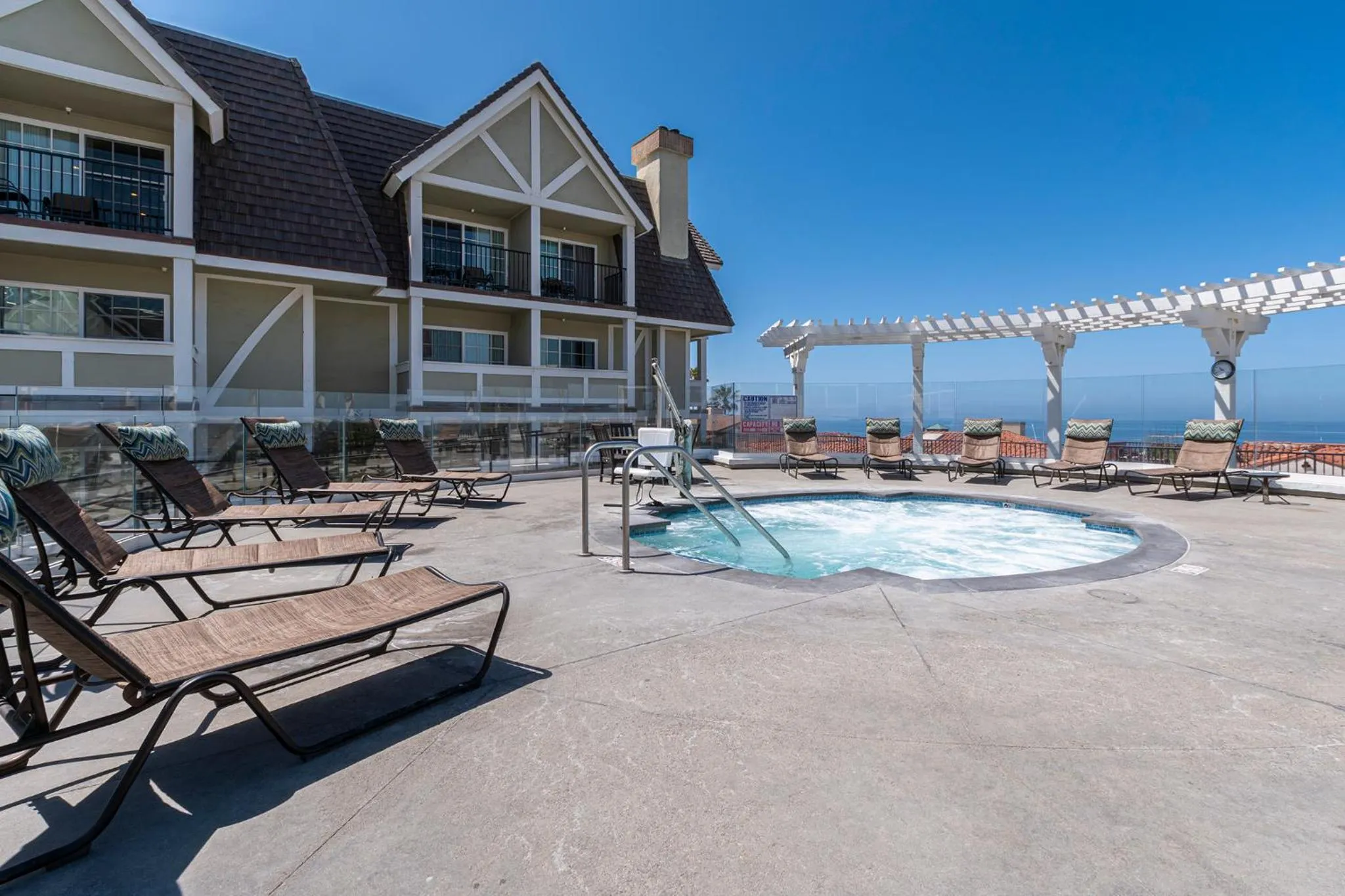 sunbed in Carlsbad Inn Beach Resort
