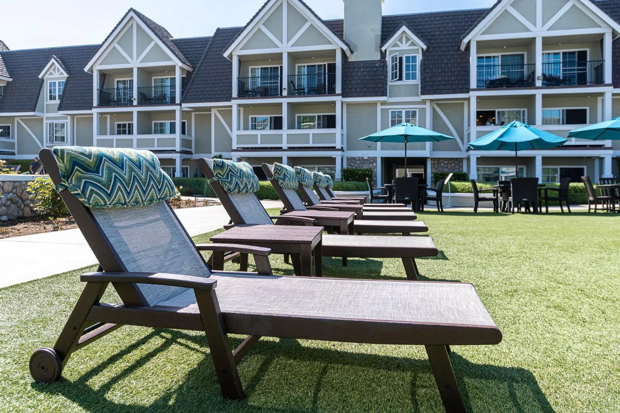 sunbed in Carlsbad Inn Beach Resort