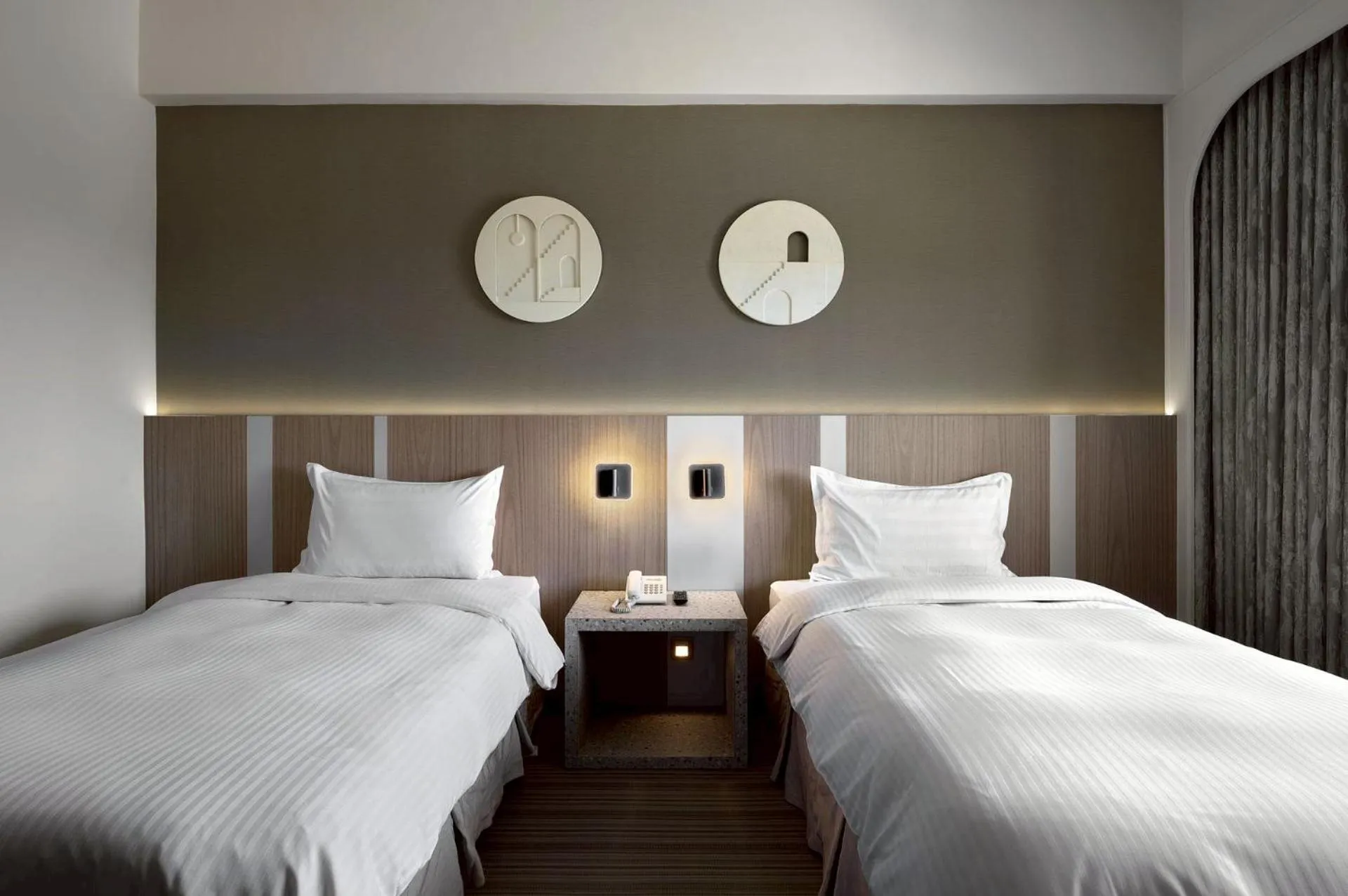 Bed in Haifu Garden Hotel