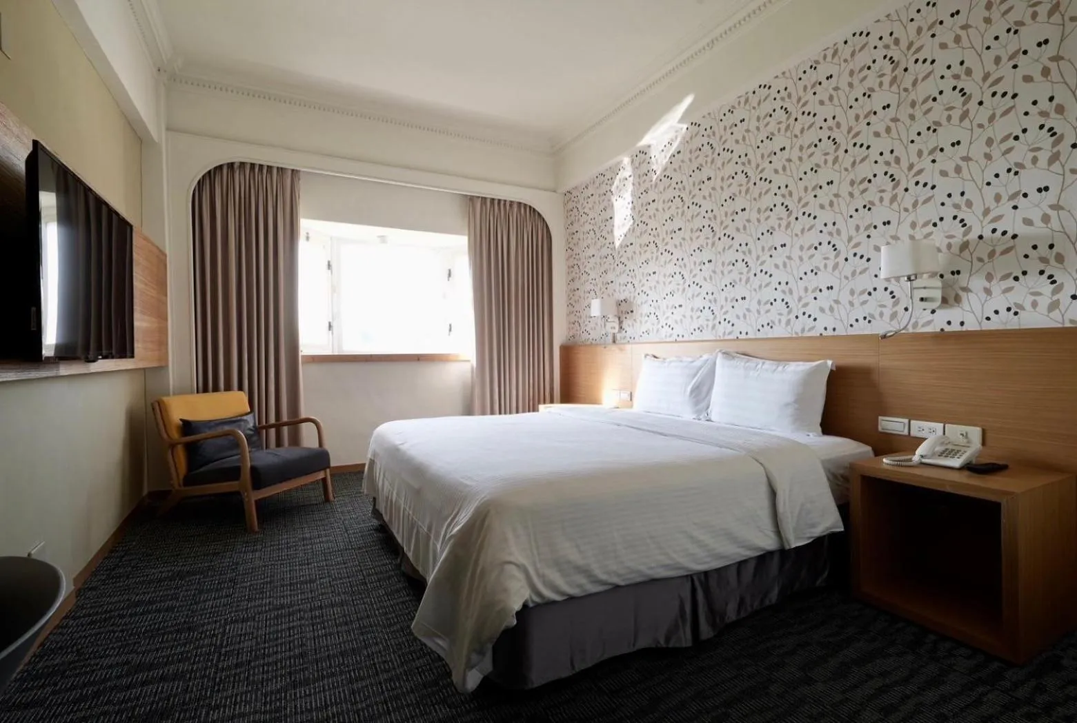 Bed in Haifu Garden Hotel