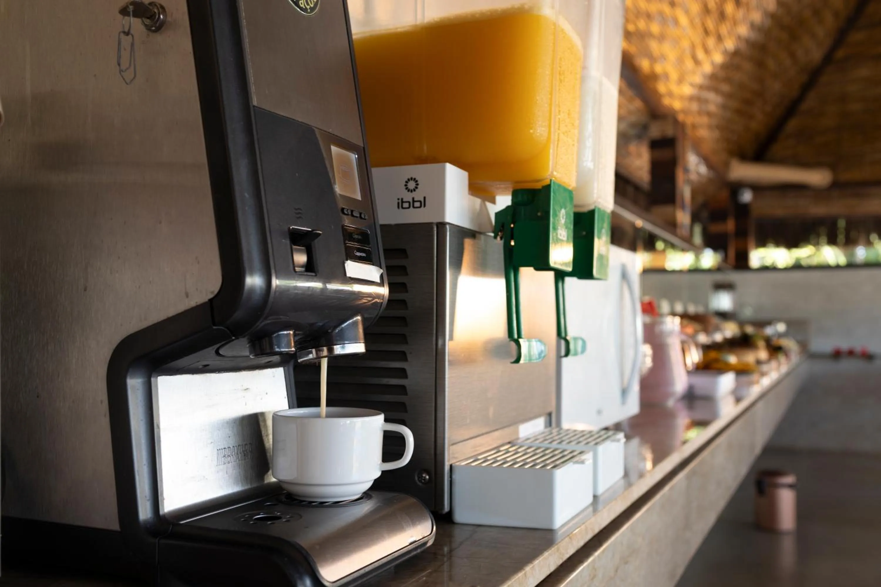 Coffee/tea facilities in Hotel Morro De São Paulo