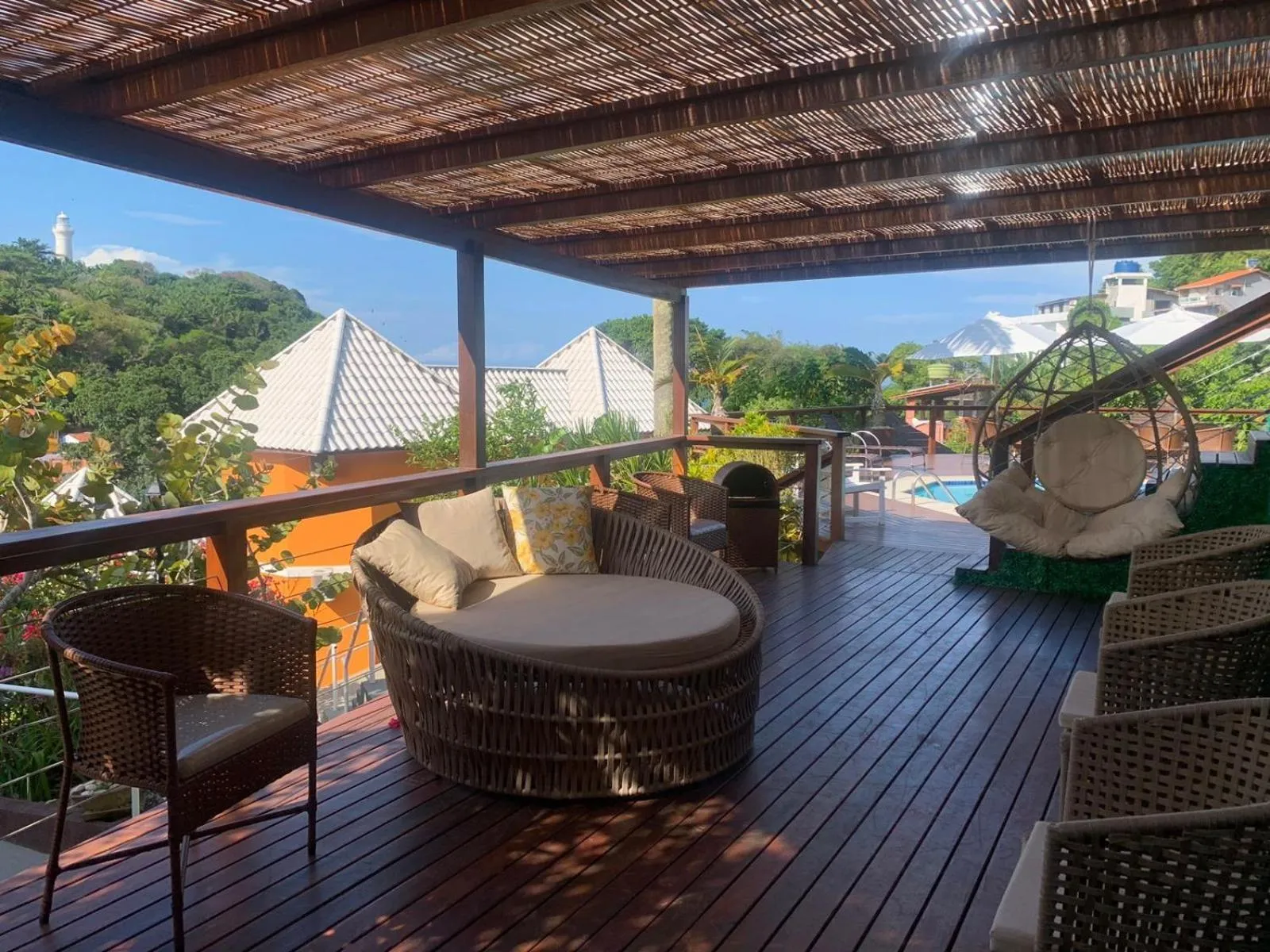 Balcony/Terrace in Hotel Morro De São Paulo