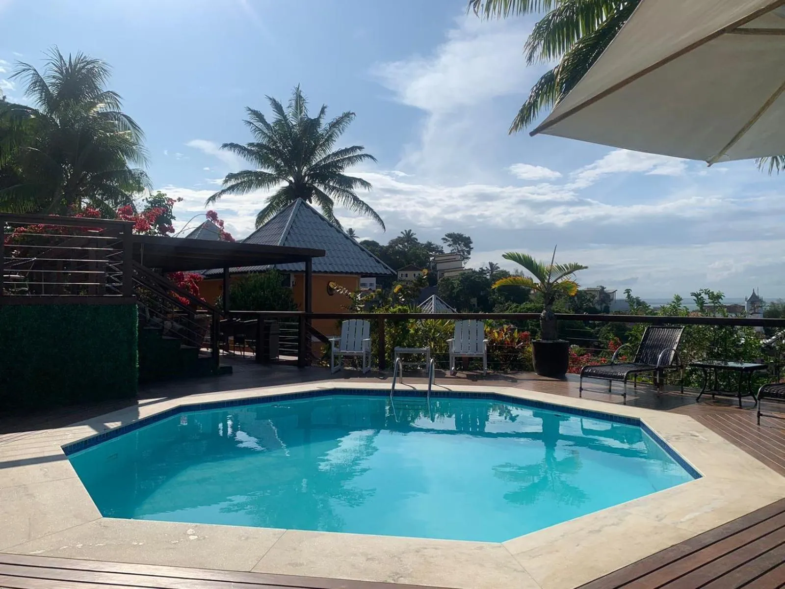 Pool view in Hotel Morro De São Paulo