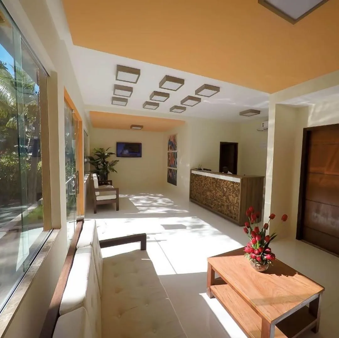 Communal lounge/ TV room in Hotel Morro De São Paulo