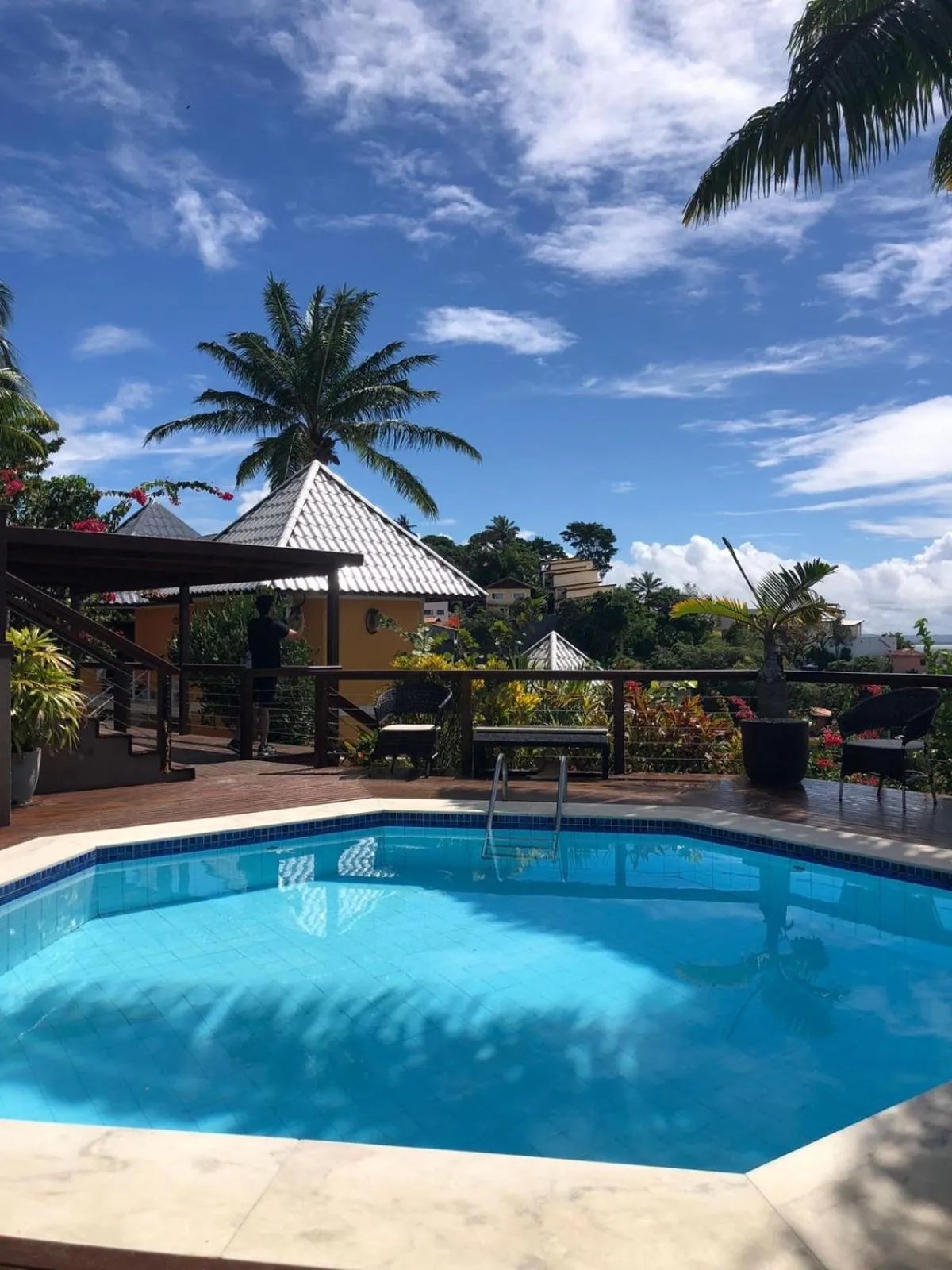 Swimming pool in Hotel Morro De São Paulo
