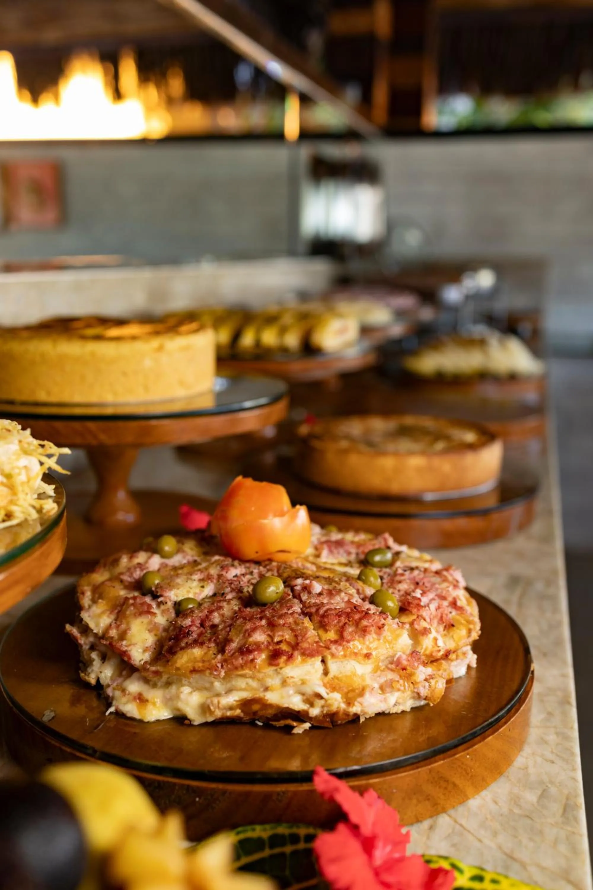 Buffet breakfast in Hotel Morro De São Paulo